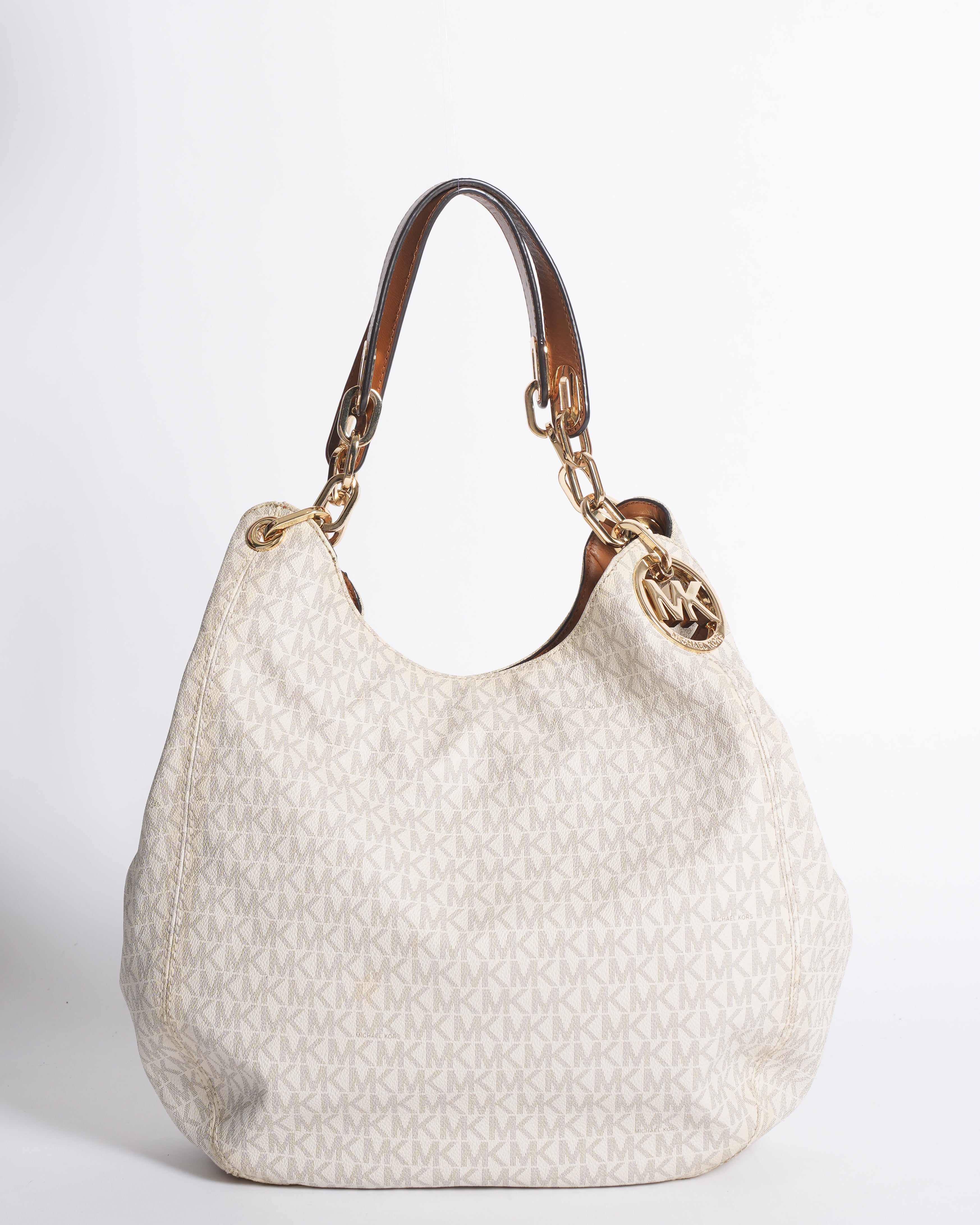 MK Lillie Large Shoulder Bag In Monogram Canvas