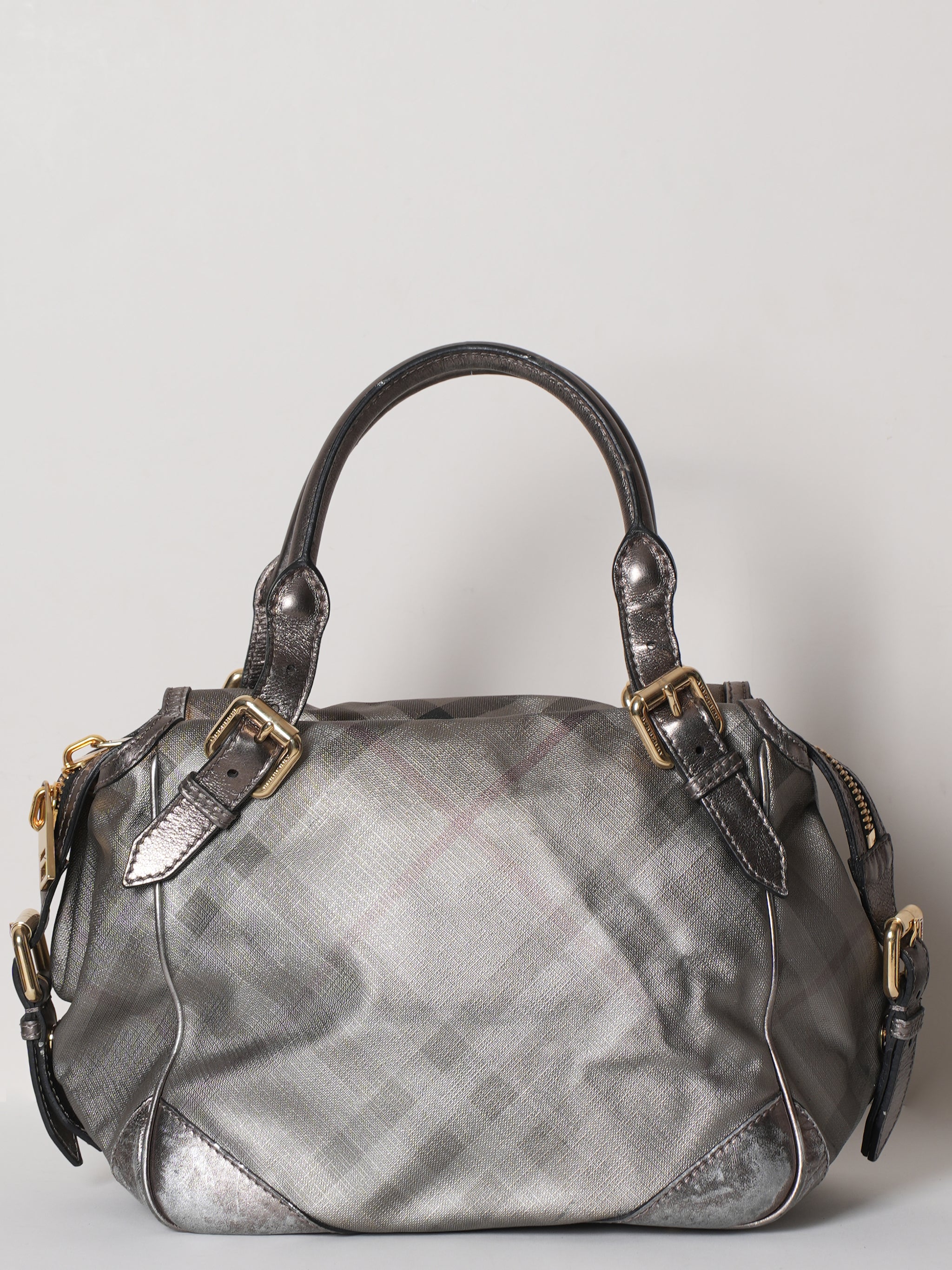 Burberry Silver Bag