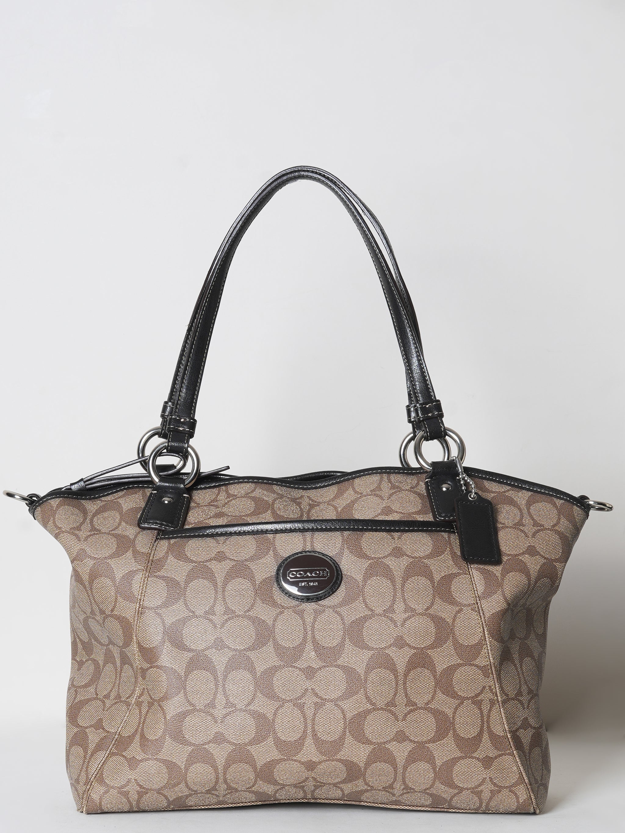 Coach Brown Peyton Tote Bag