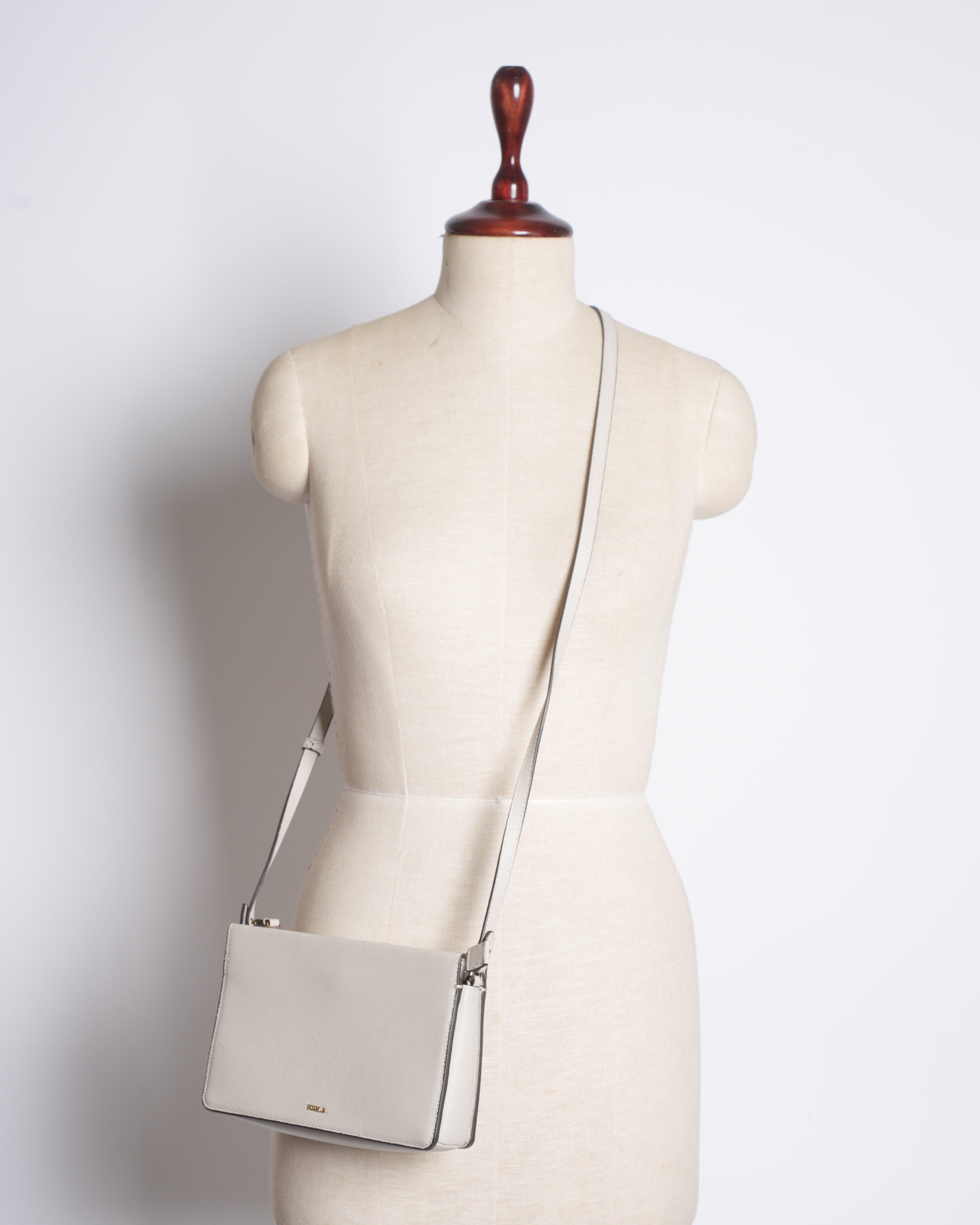 Furla White Crossbody