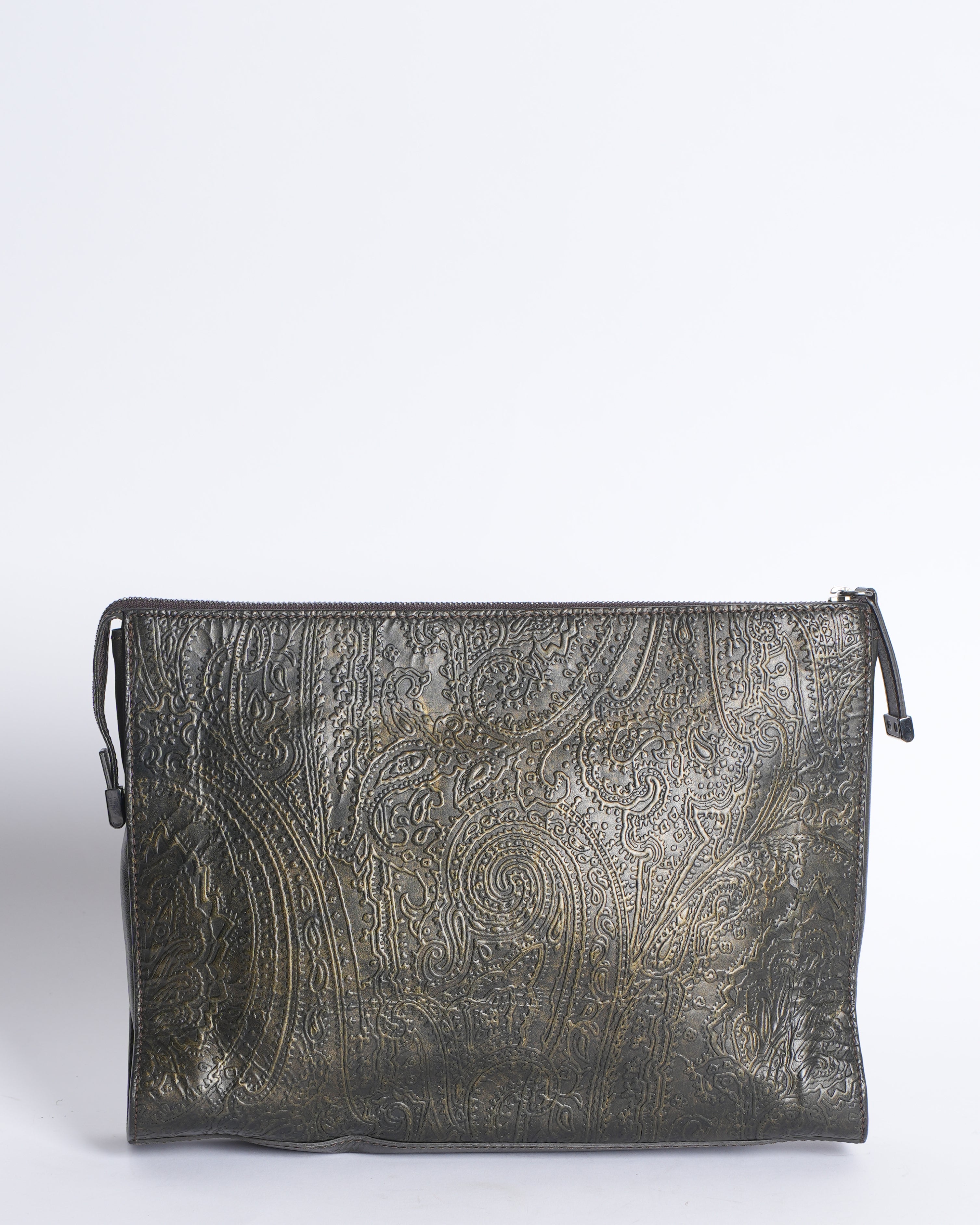 Vintage Etro Pouch In Grey