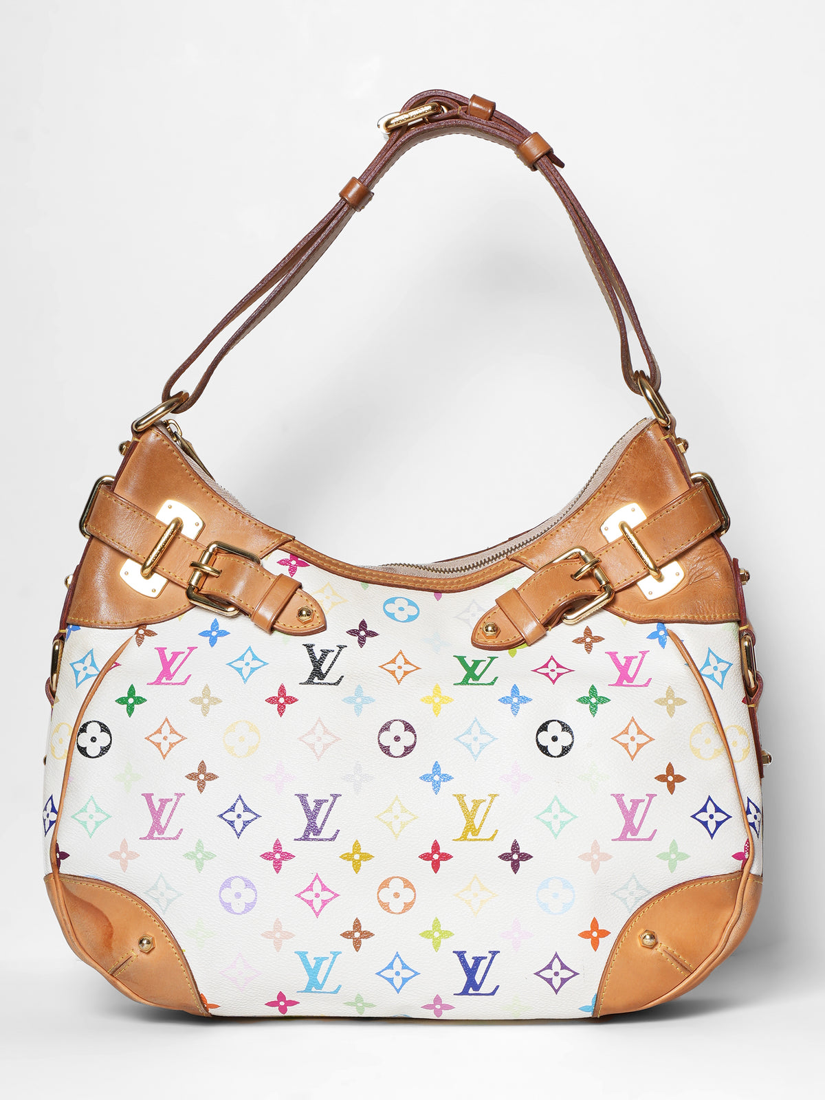 Louis Vuitton Greta Monogram Murakami Handbag