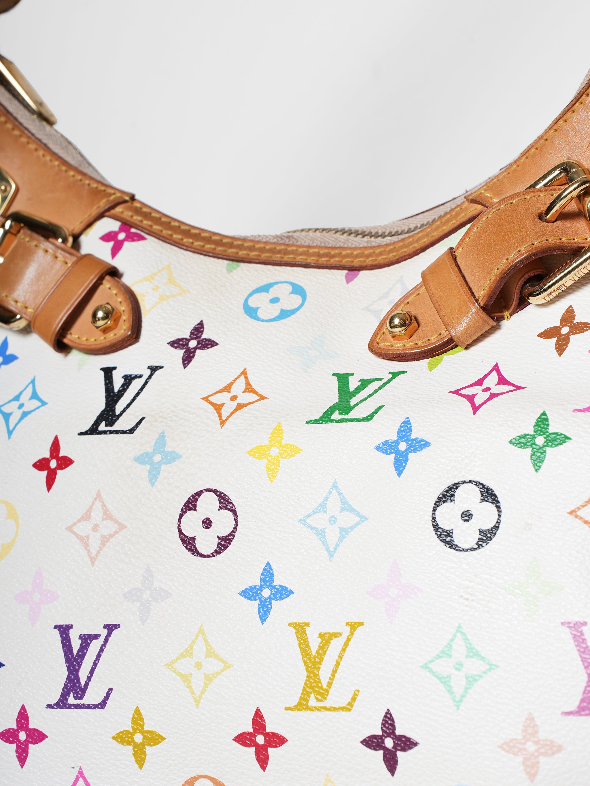 Louis Vuitton Greta Monogram Murakari Handbag