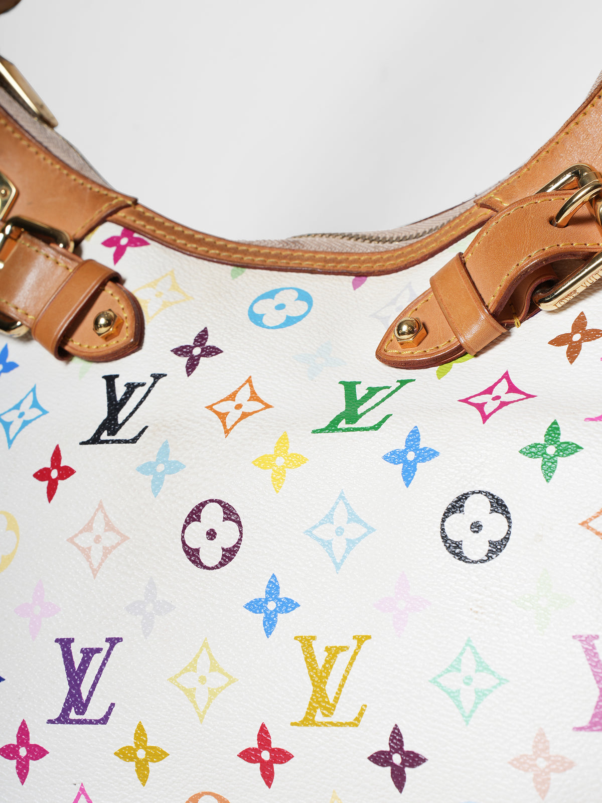 Louis Vuitton Greta Monogram Murakami Handbag
