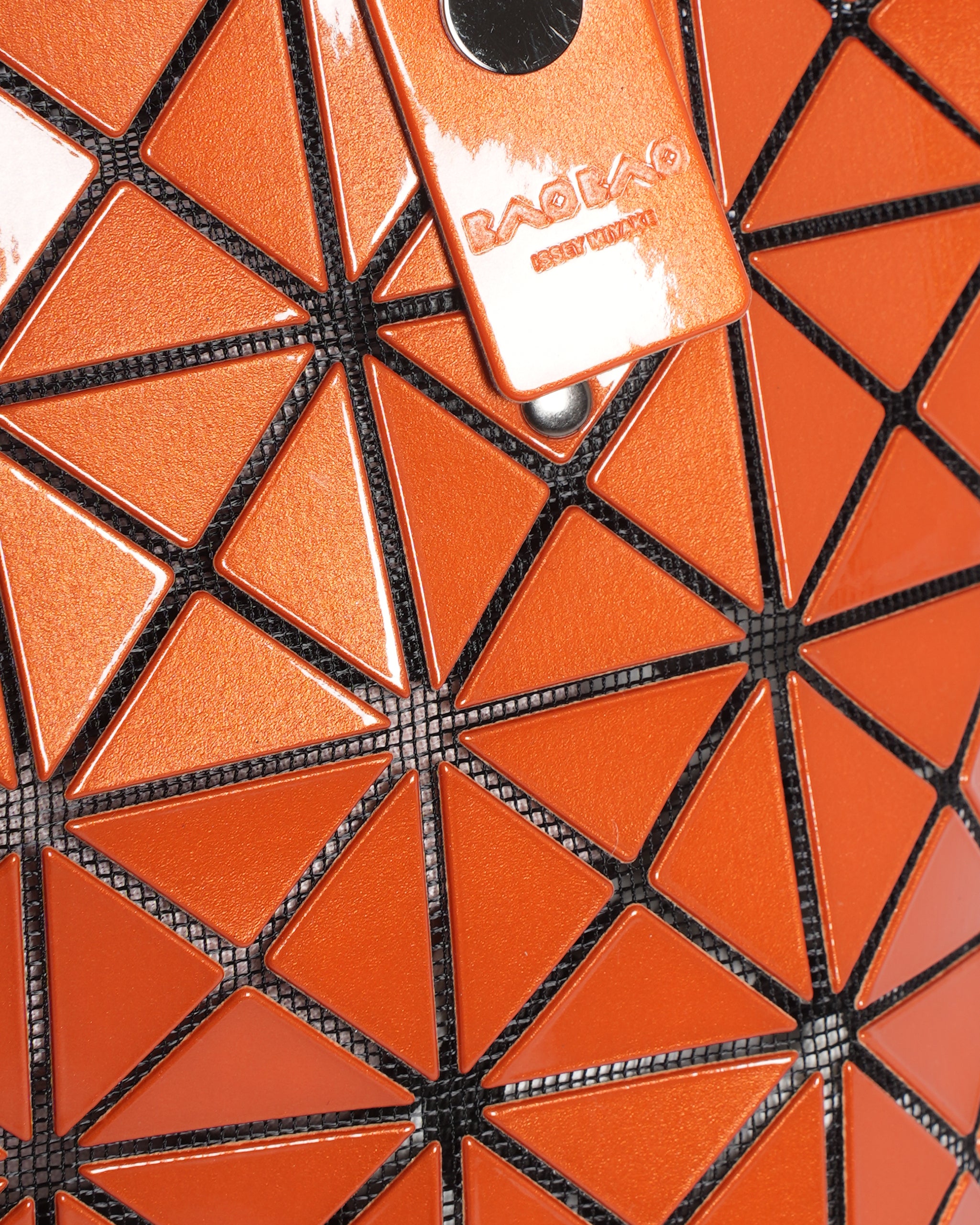 Bao Bao By Issey Miyake Prism Orange Tote