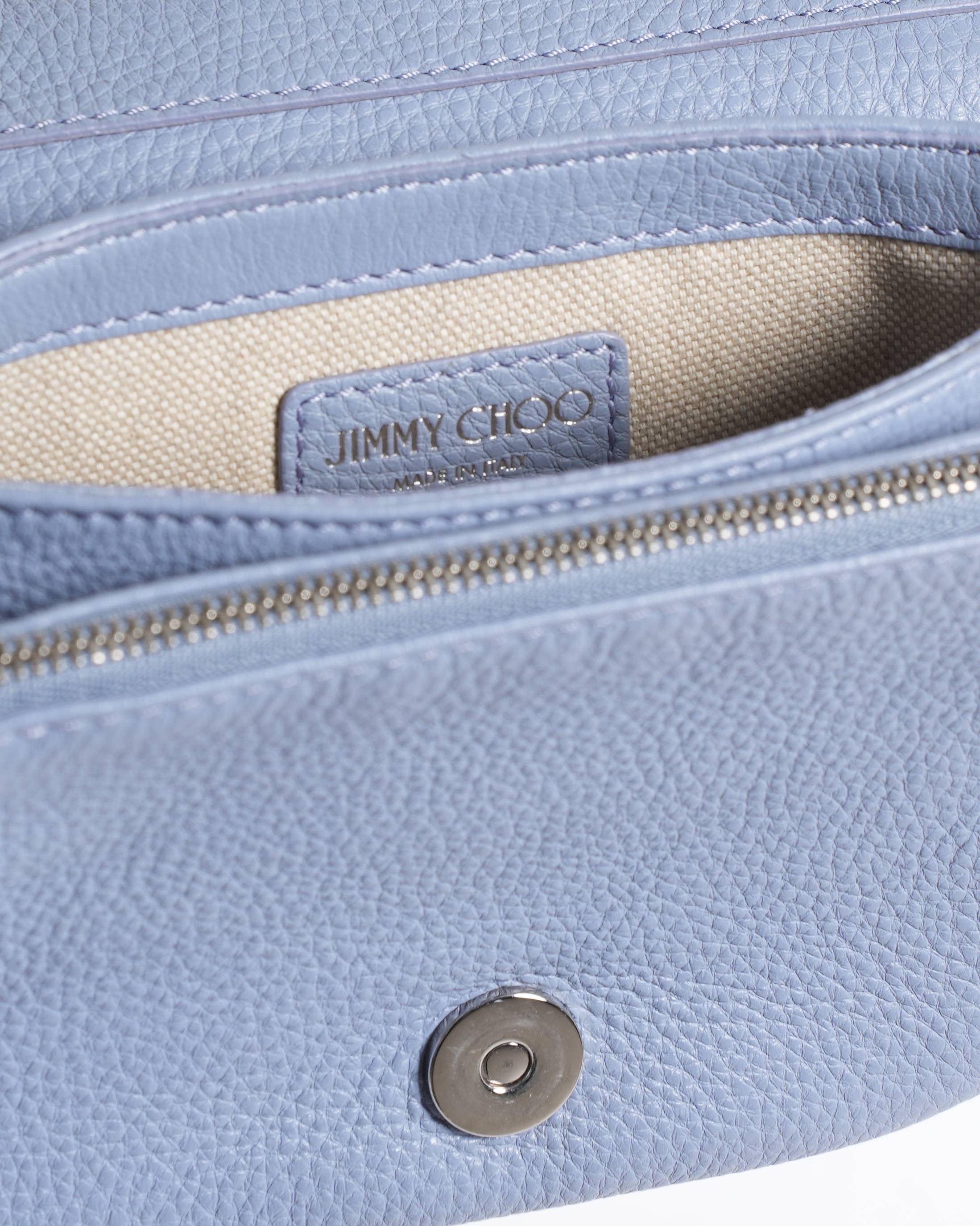 Jimmy Choo Shoulder Bag In Blue