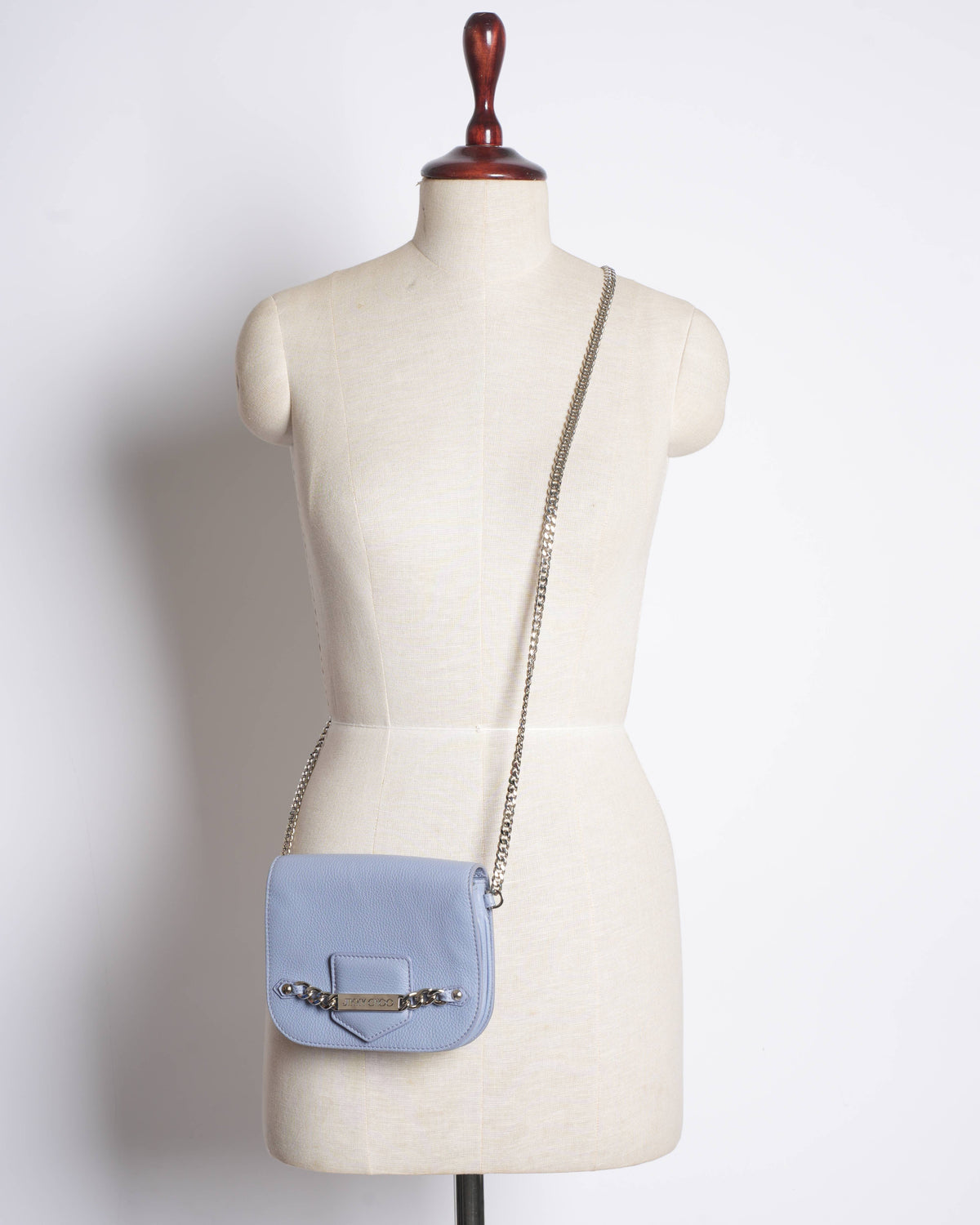 Jimmy Choo Shoulder Bag In Blue