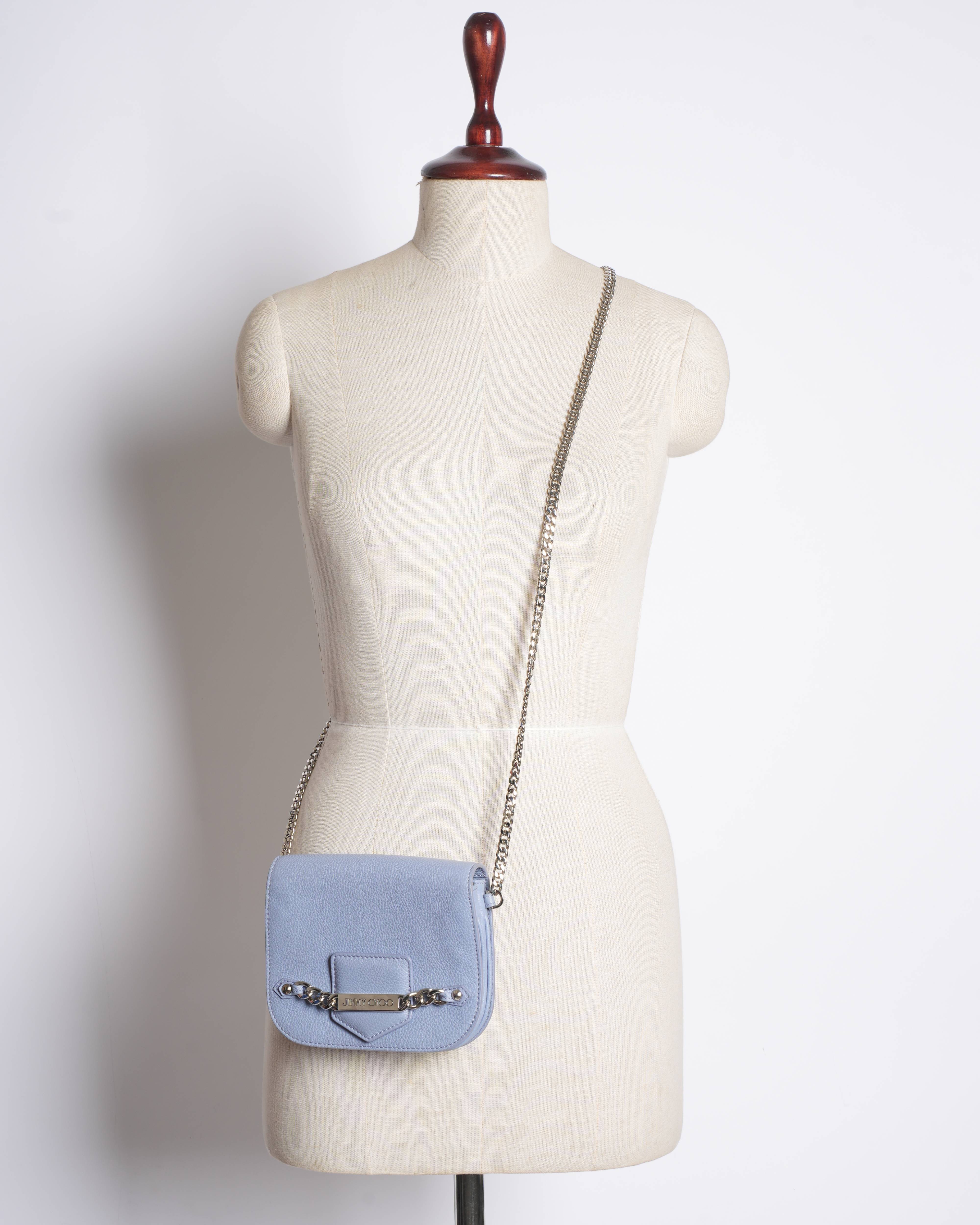 Jimmy Choo Shoulder Bag In Blue