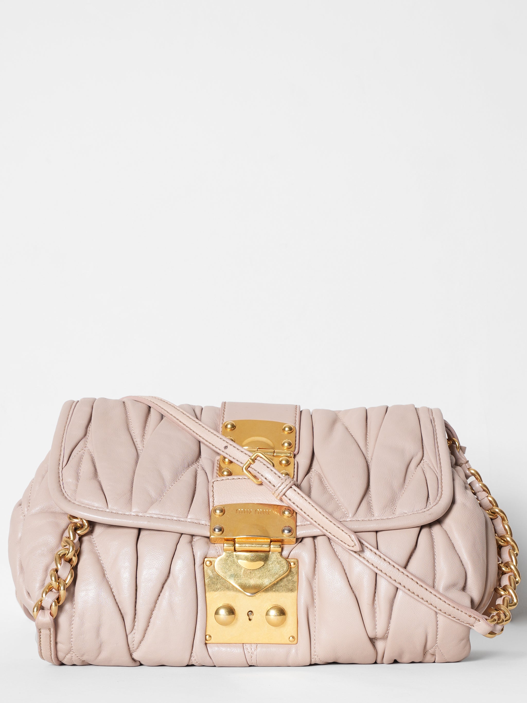 Miu Miu Coffer Crossbody Bag