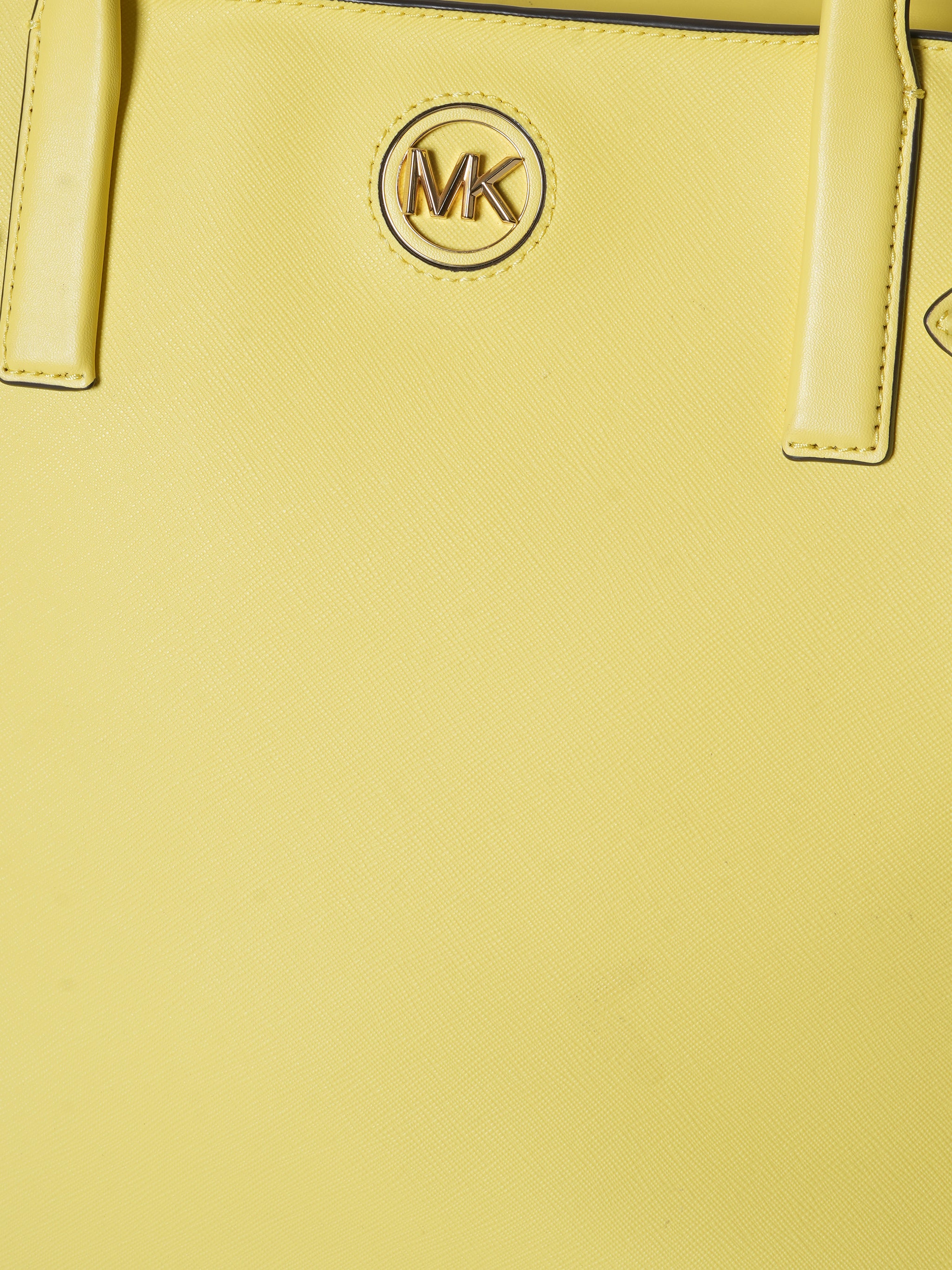 New Michael Kors Yellow Large Tote Bag