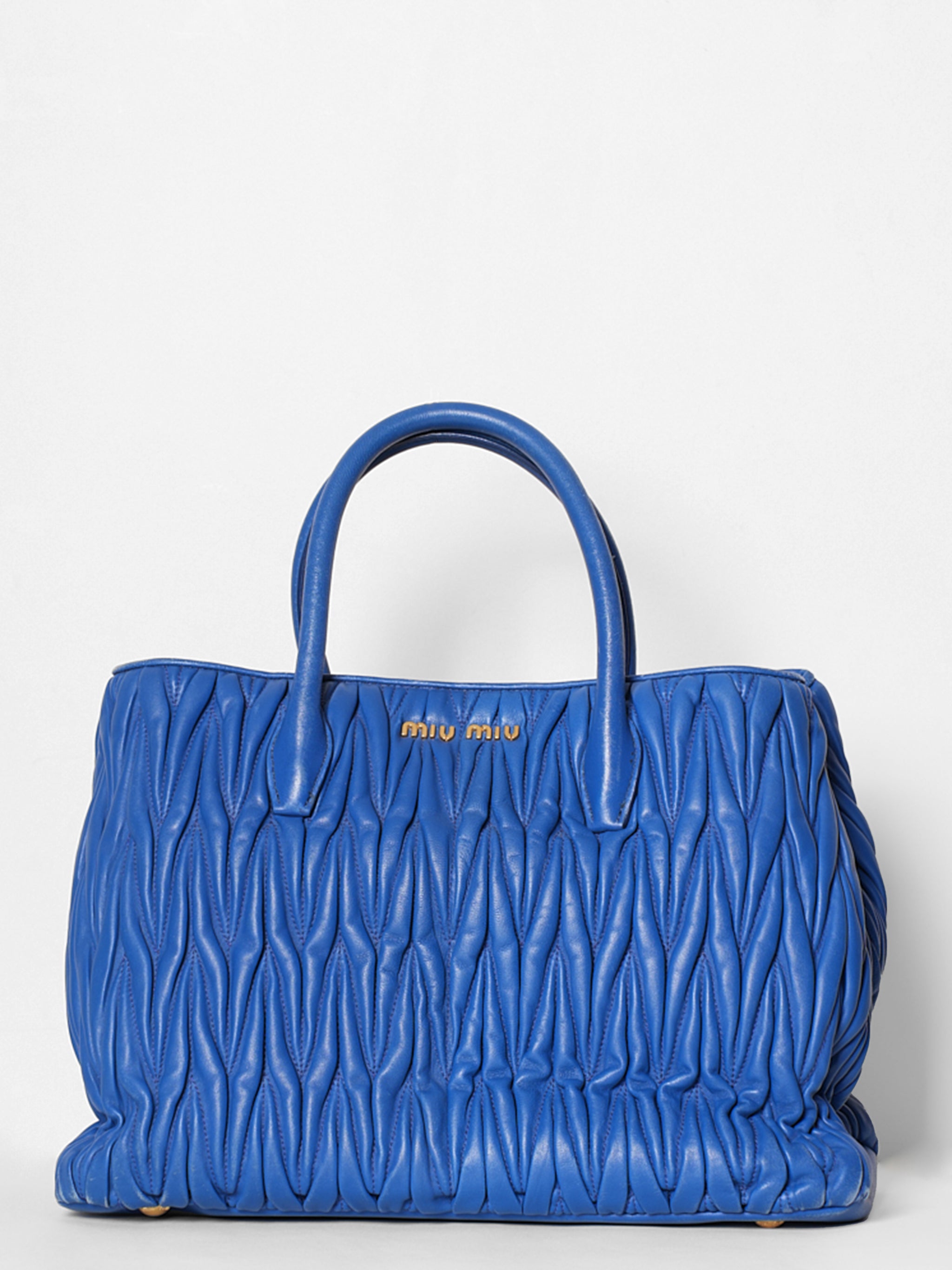 Miu Miu Blue Bag