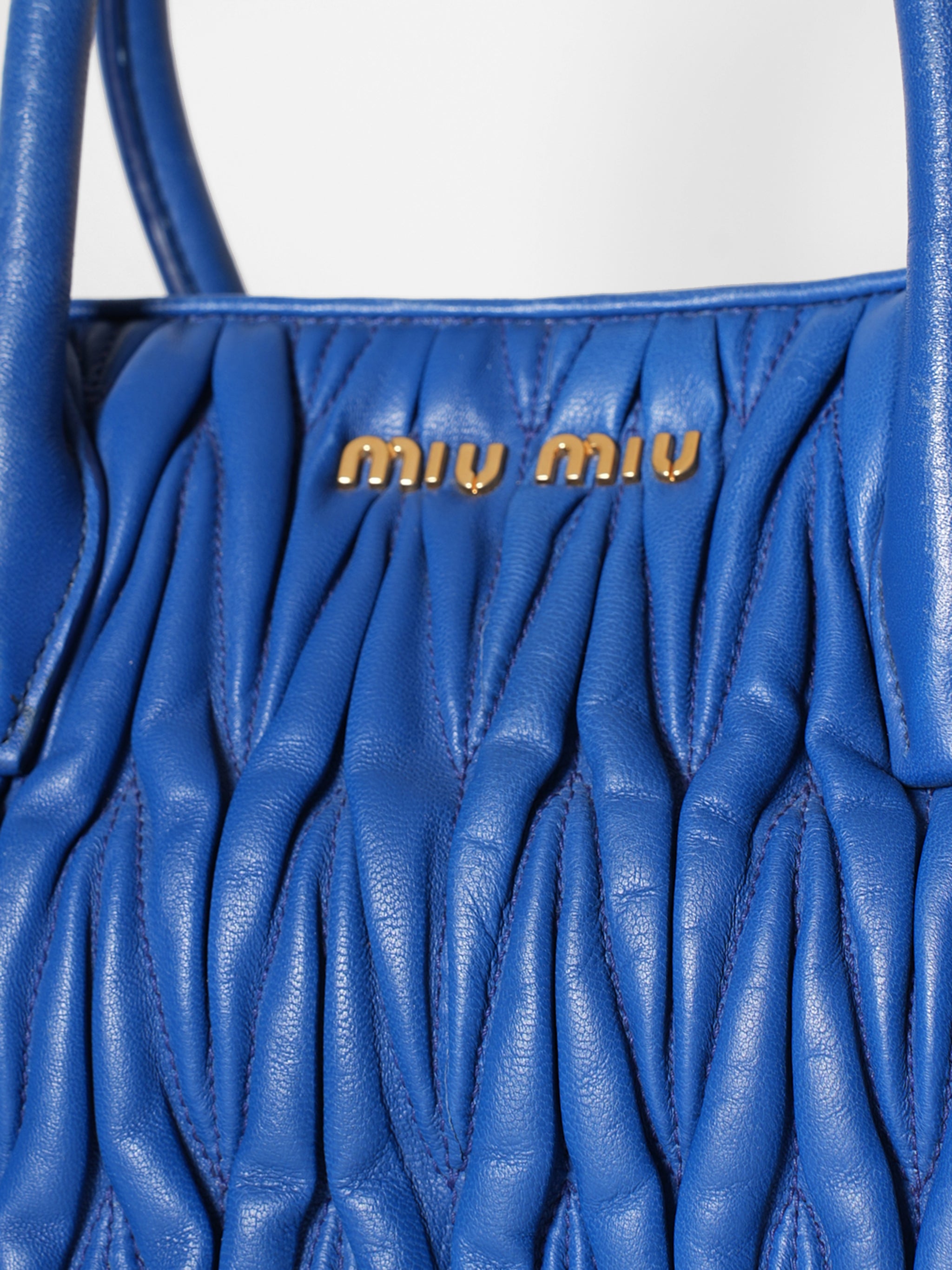 Miu Miu Blue Bag