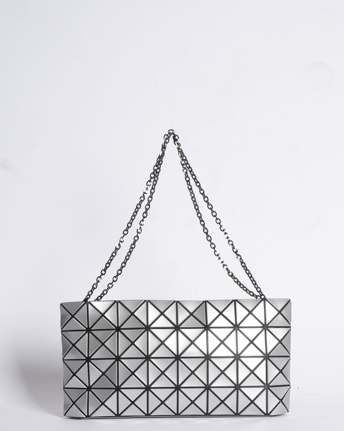 Bao Bao By Issey Miyake Prism Zip Clutch With Chain