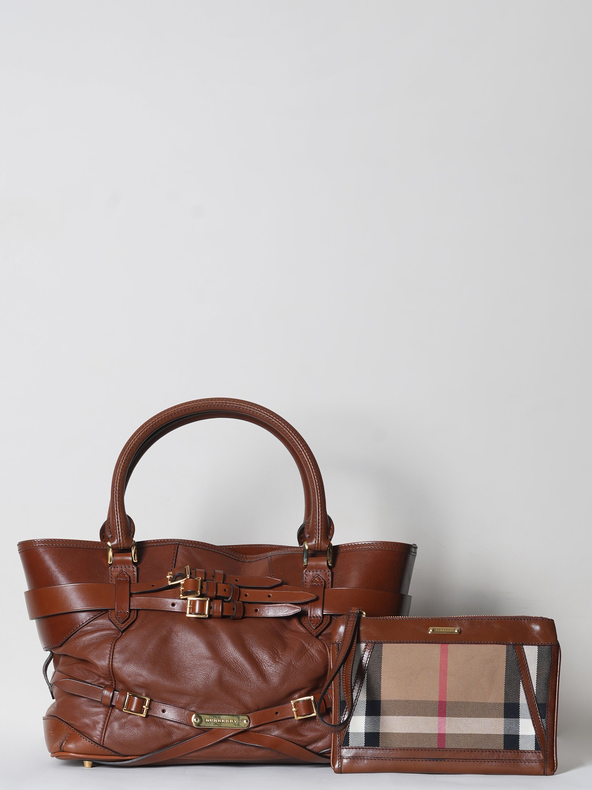 Burberry Bolsa Bridle Lynher Tote Bag