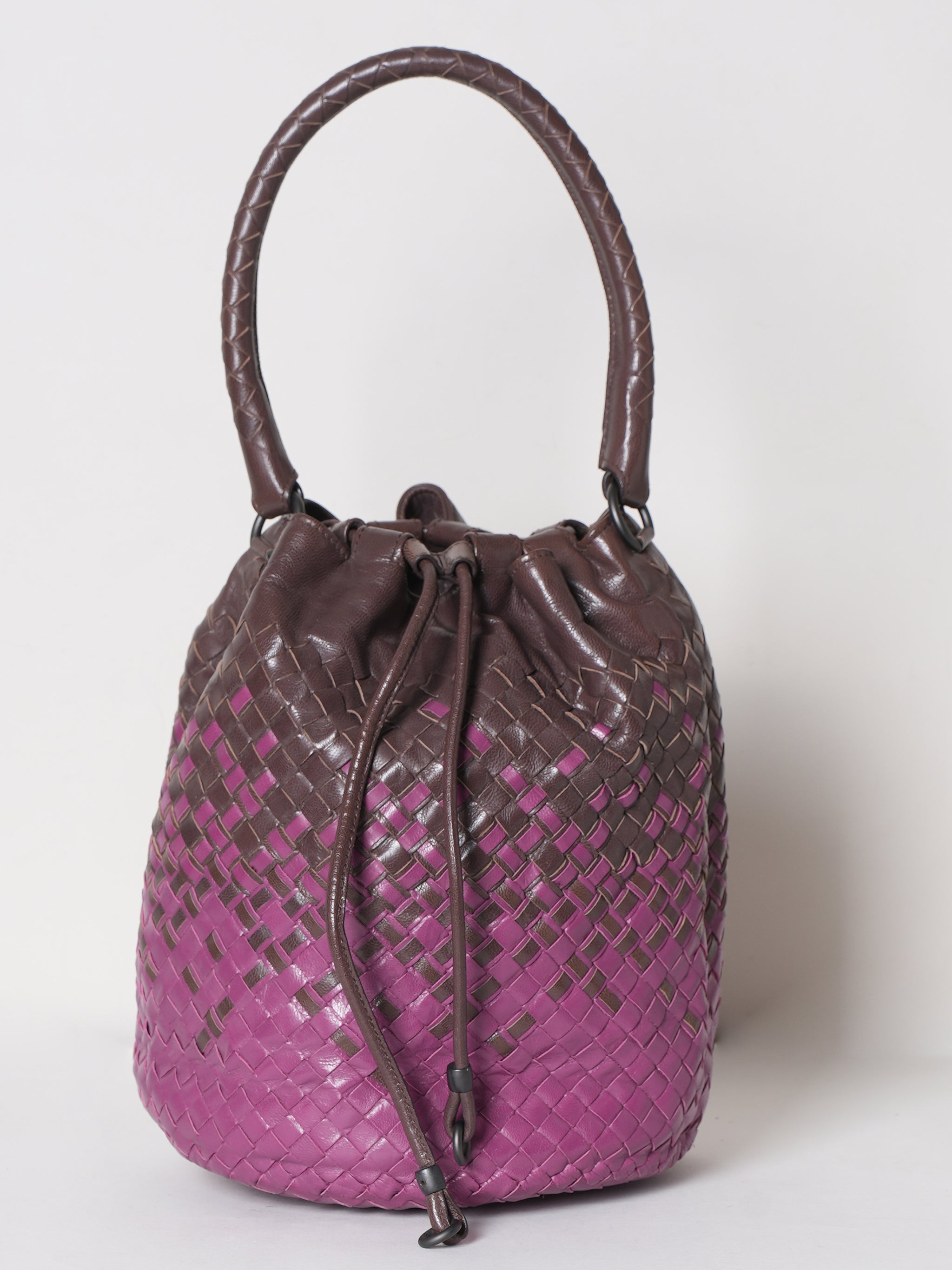 Bottega Veneta Nappa Intrecciato Bucket Bag