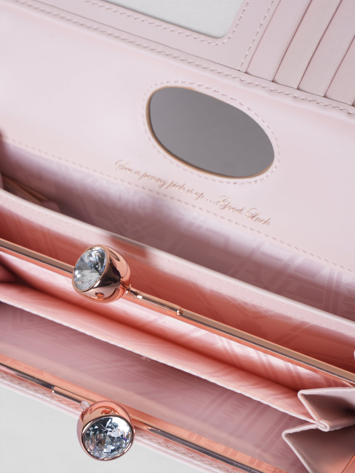 New Ted Baker Baby Pink Wallet