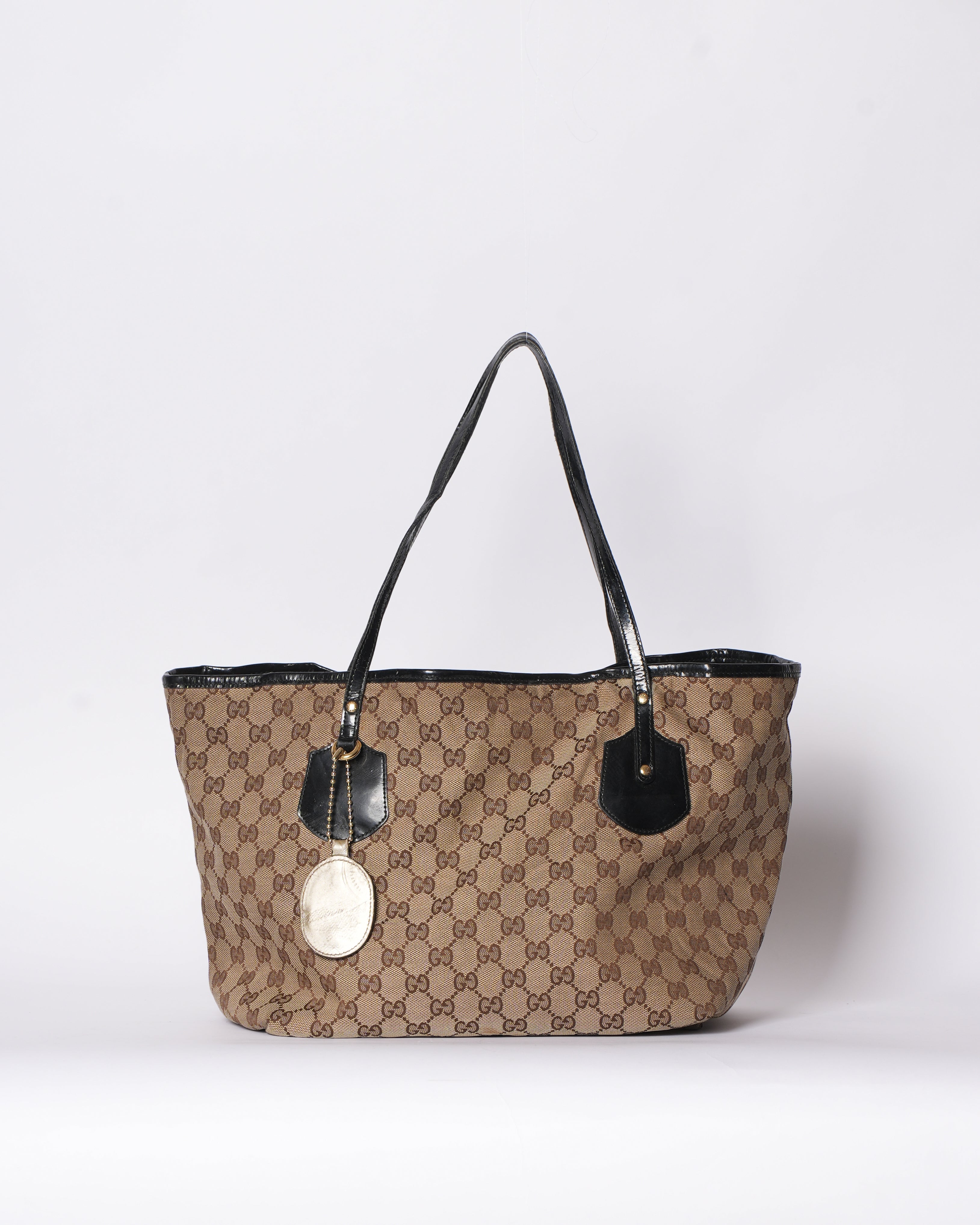 Gucci Sac Cabas In Toile GG Beige Tote Bag