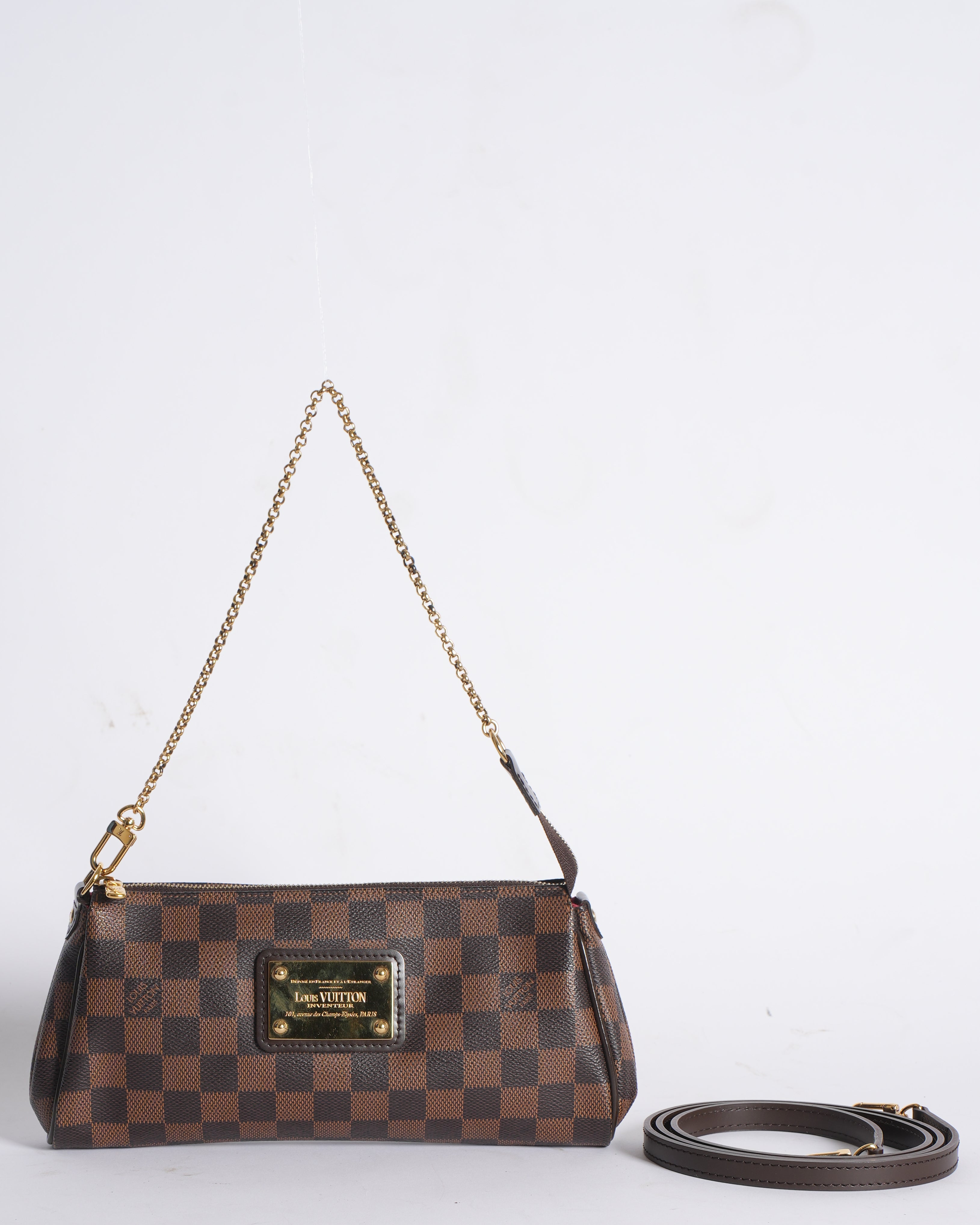 LV Eva damier Ebene Bag