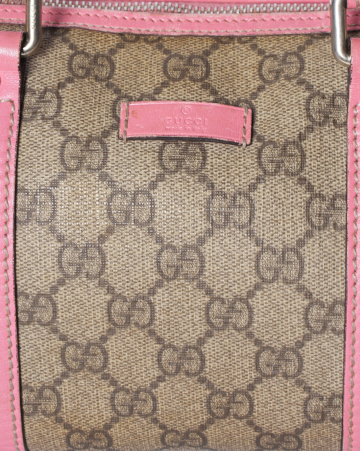 GUCCI TOP HANDLE BAG GG SUPREME