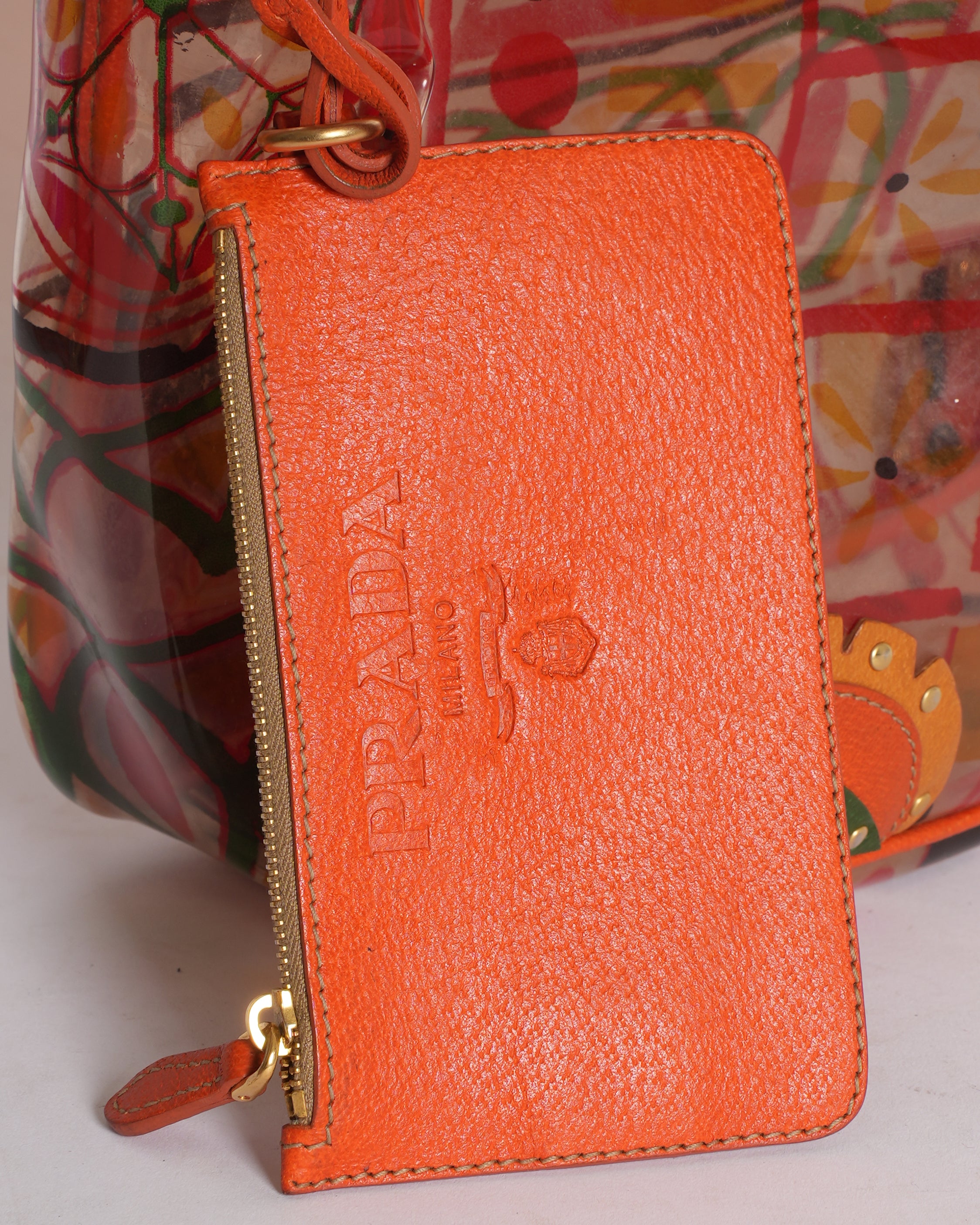 Prada Plex Stampato Vinyl Bag