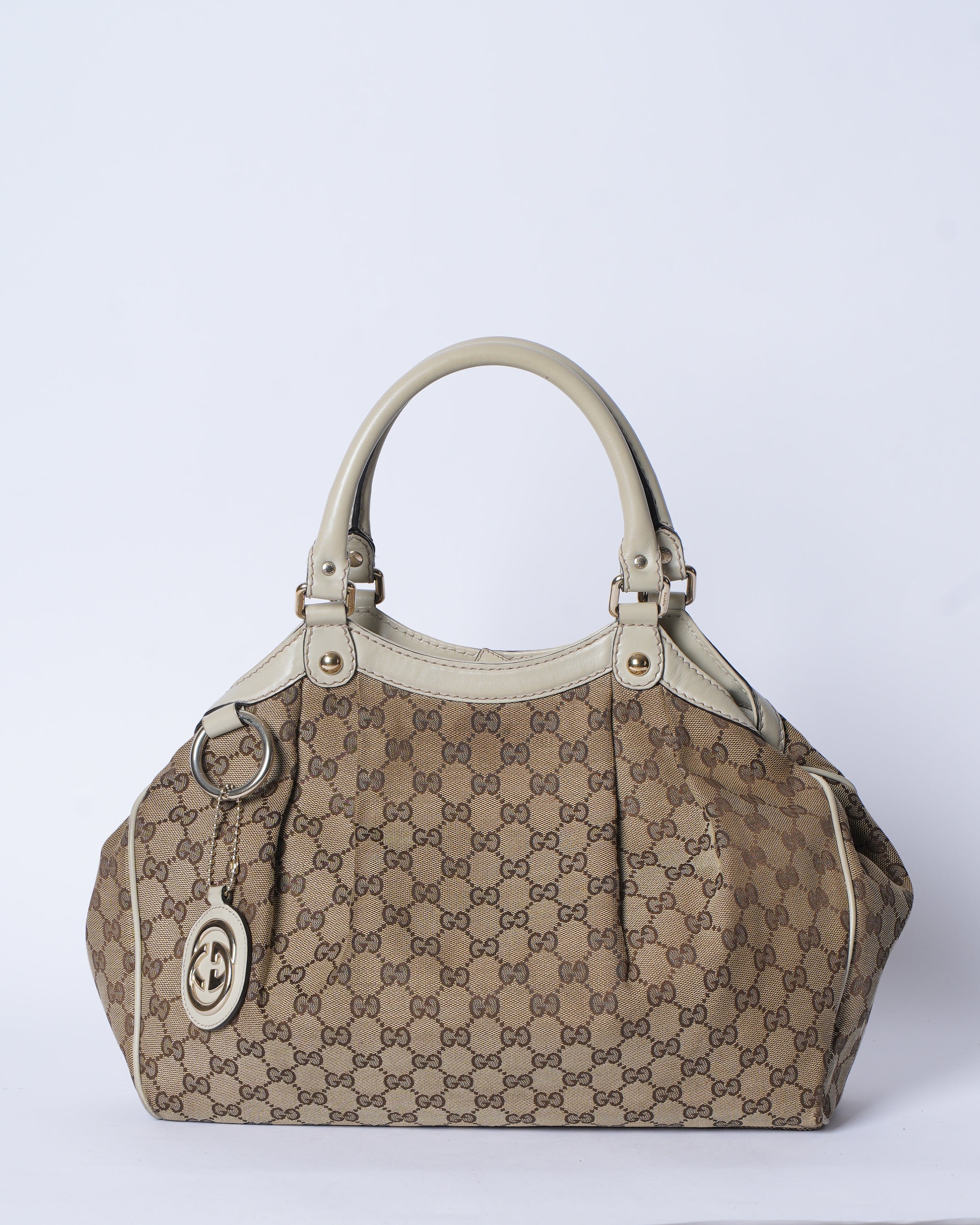 Gucci Canvas Sukey Tote