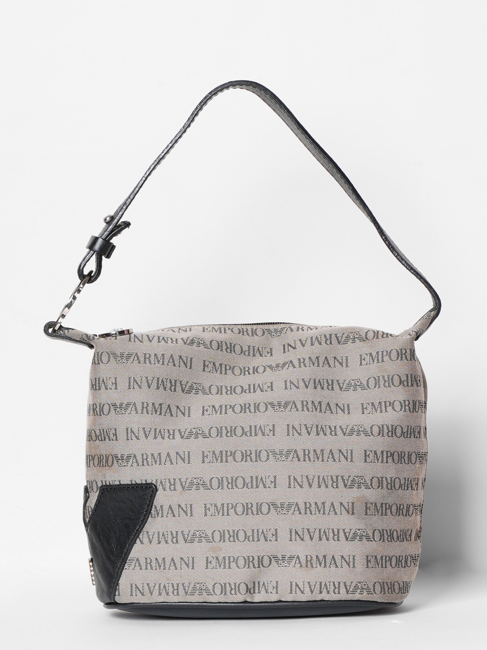 Emporio Armani Grey Mini Shoulder Bag