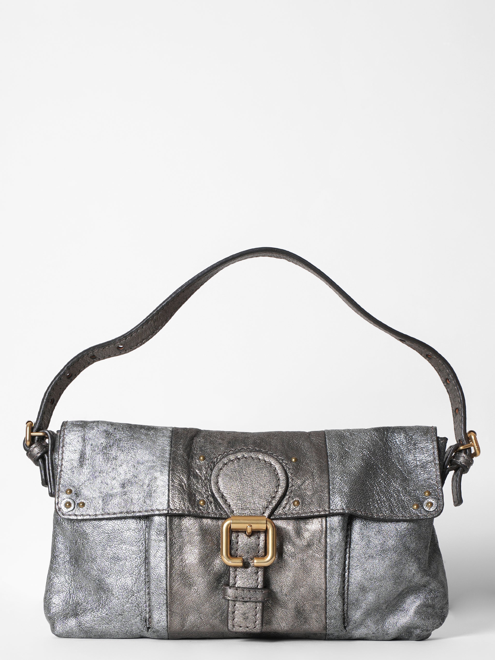 Chloe Metallic Leather Bag