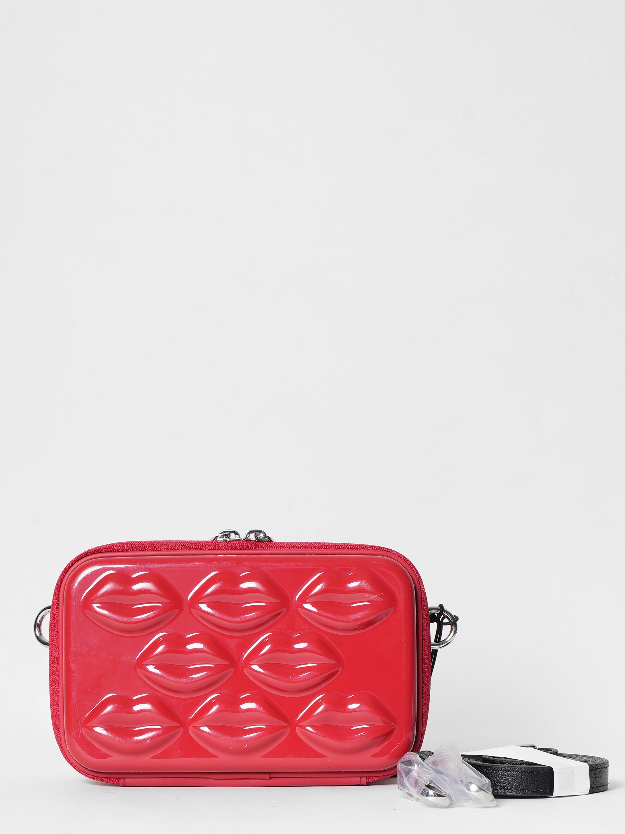 New Lulu Guinness Red Crossbody