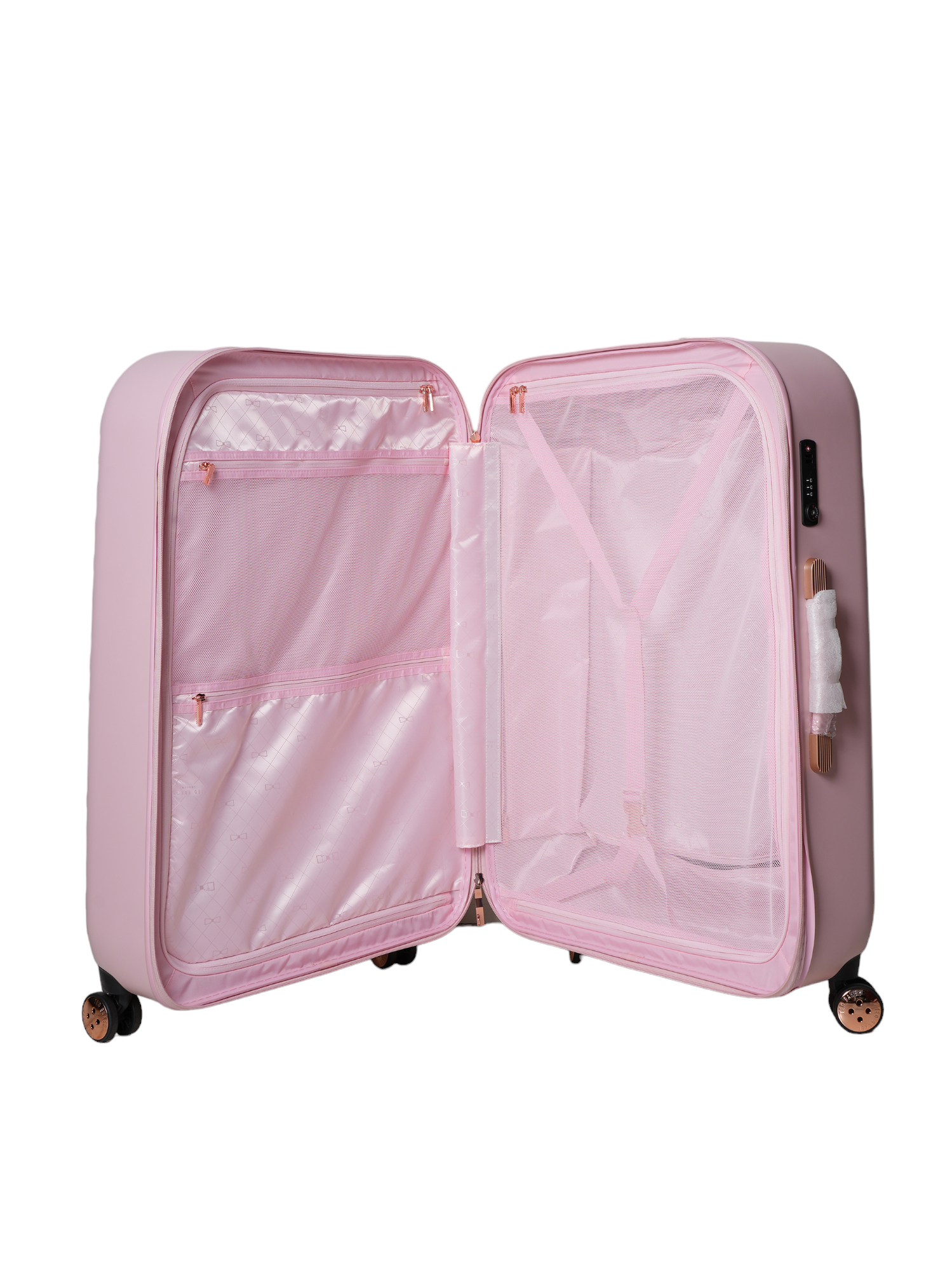 New Ted Baker Bell Bow Detail Medium Trolley Suitcase