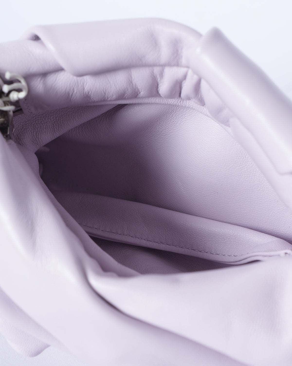 New Burberry Chain Rose Clutch In Pink