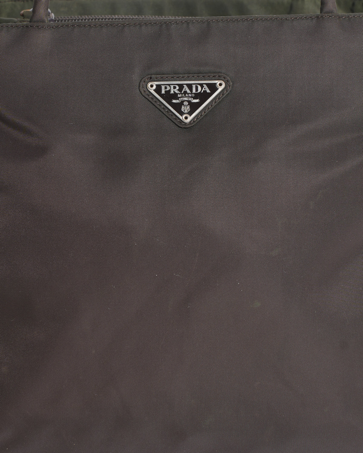 Prada tessuto black nylon tote bag