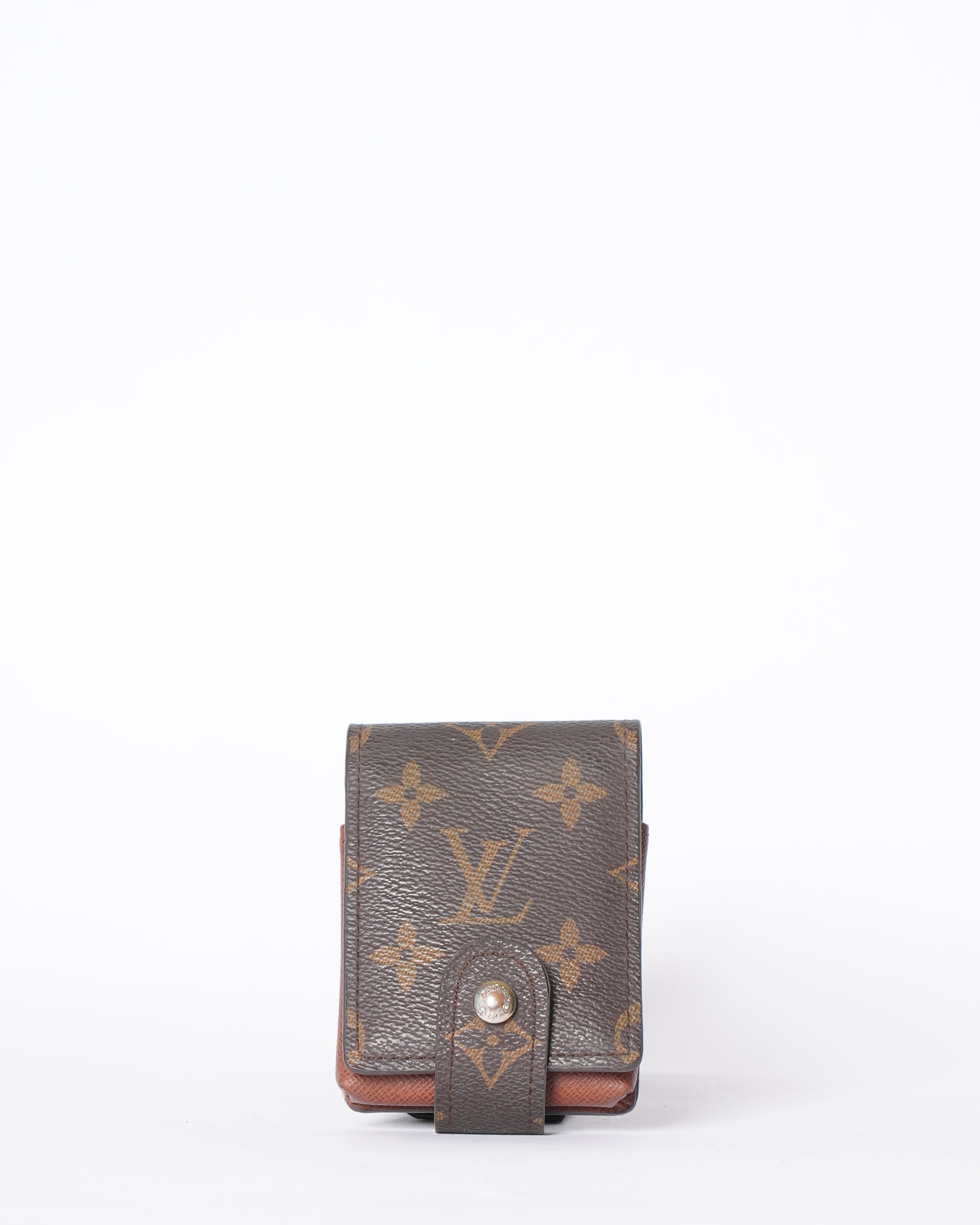 LV Vintage Monogram Leather Coin & Card Holder