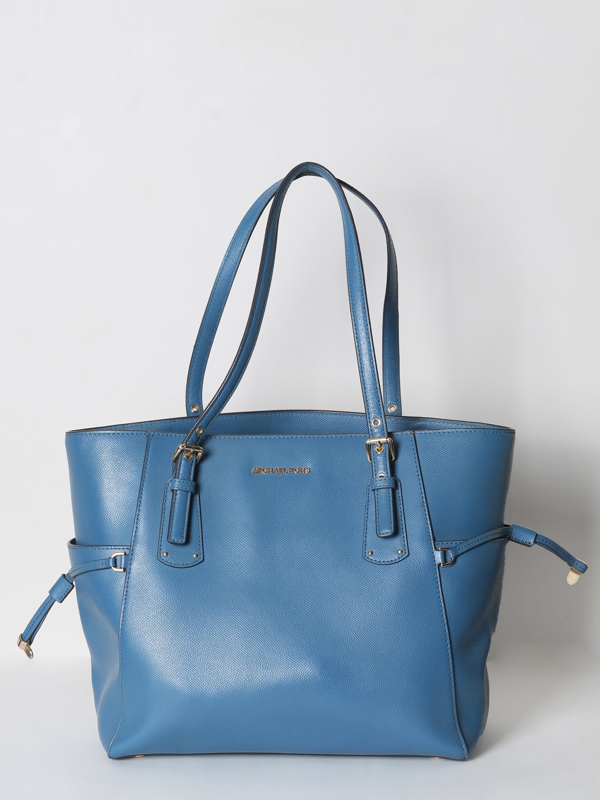 MICHAEL KORS BLUE XL LAPTOP BLUE 2024 TOTE “NEW”