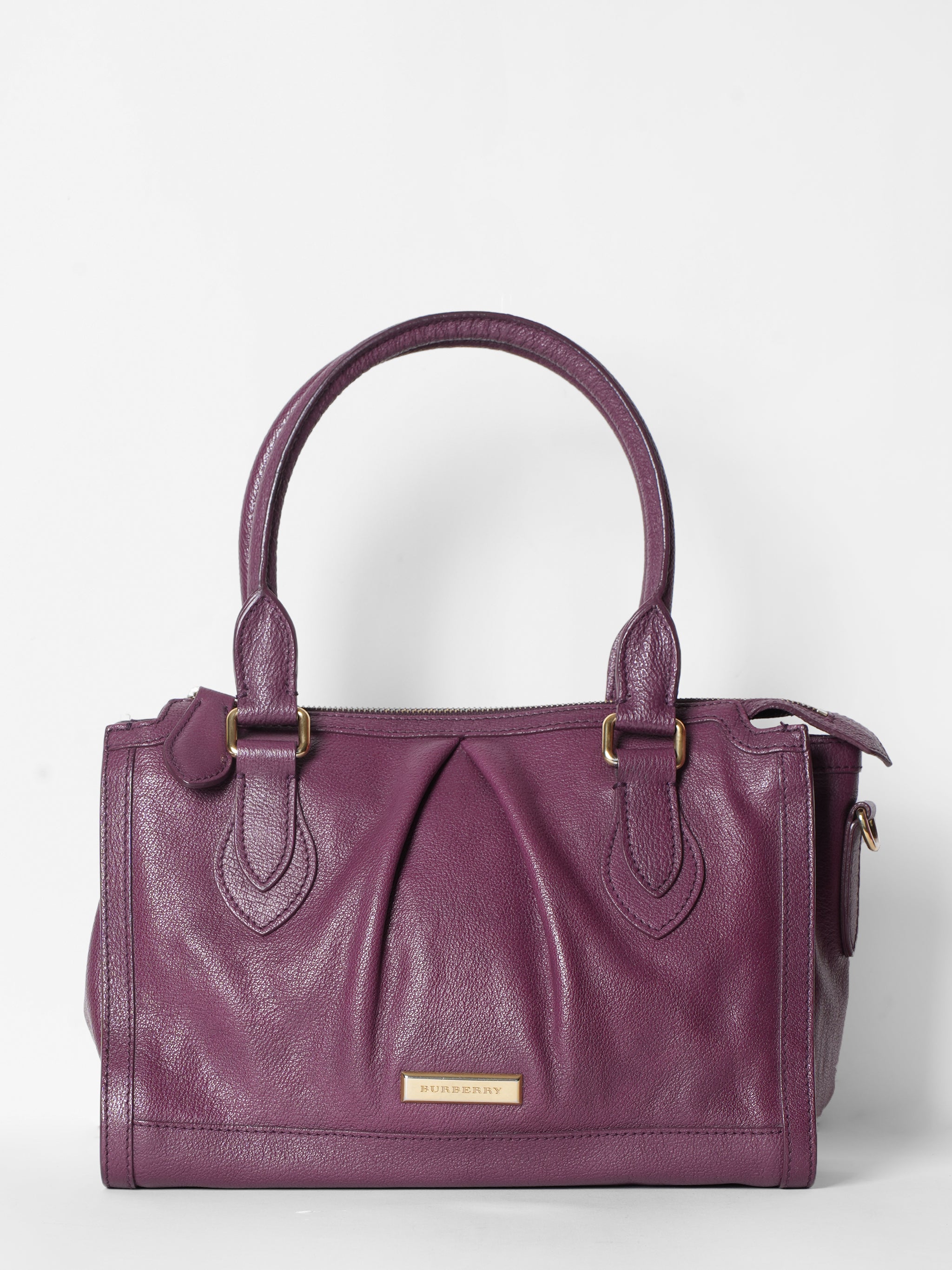 Burberry Barrel Leather Handbag