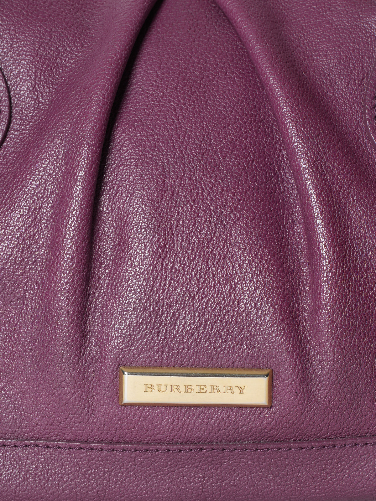 Burberry Barrel Leather Handbag