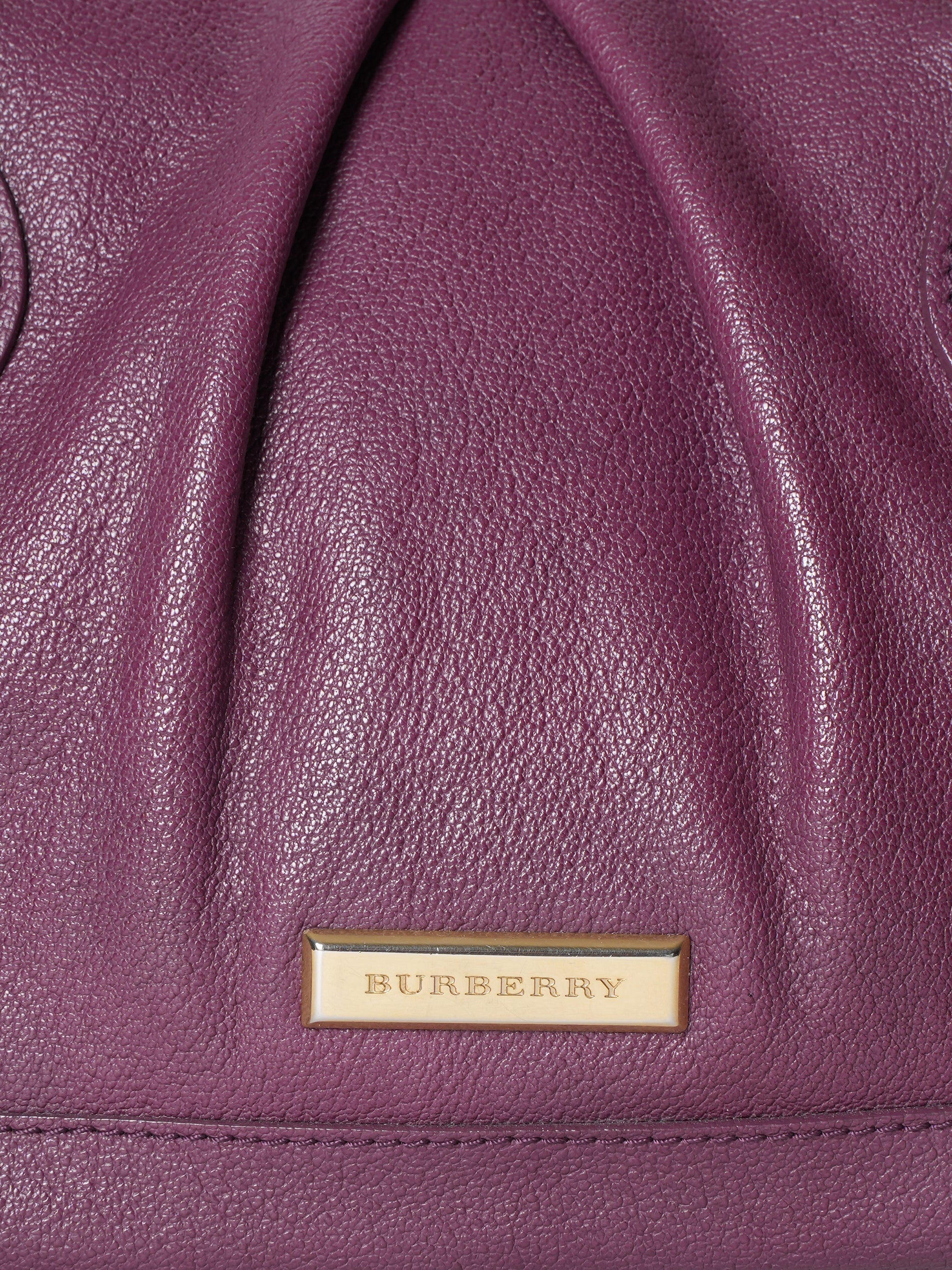 Burberry Barrel Leather Handbag