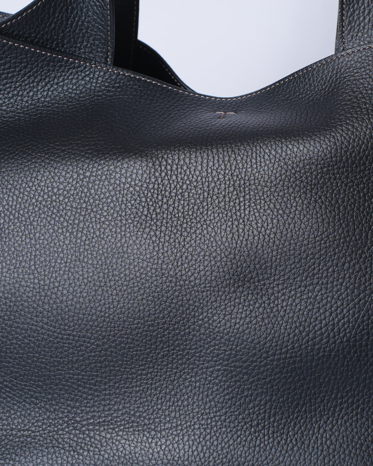 Tod's Black Carabina Closure Shopping Bag