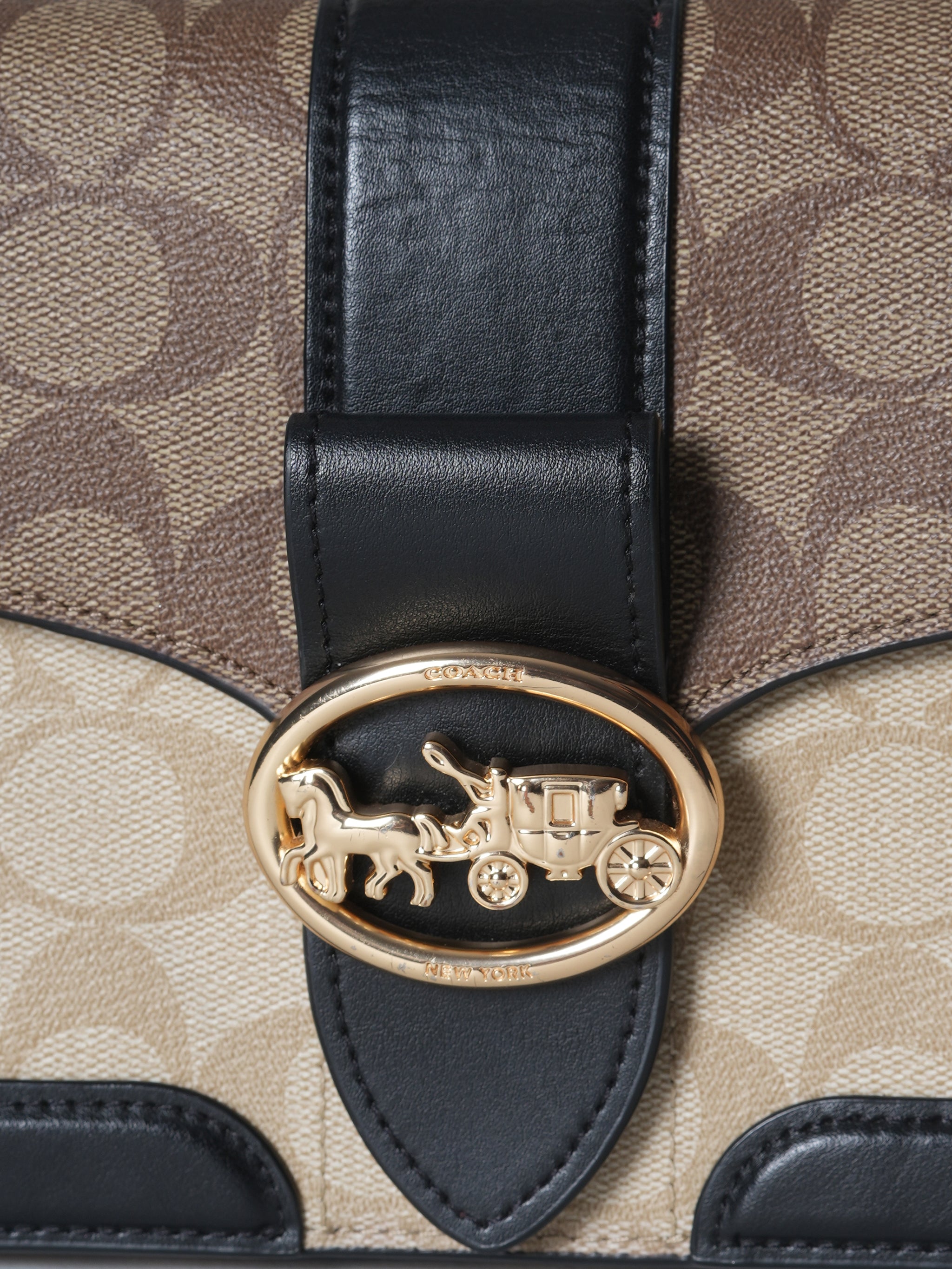 Coach George Tabby Shoulder Bag