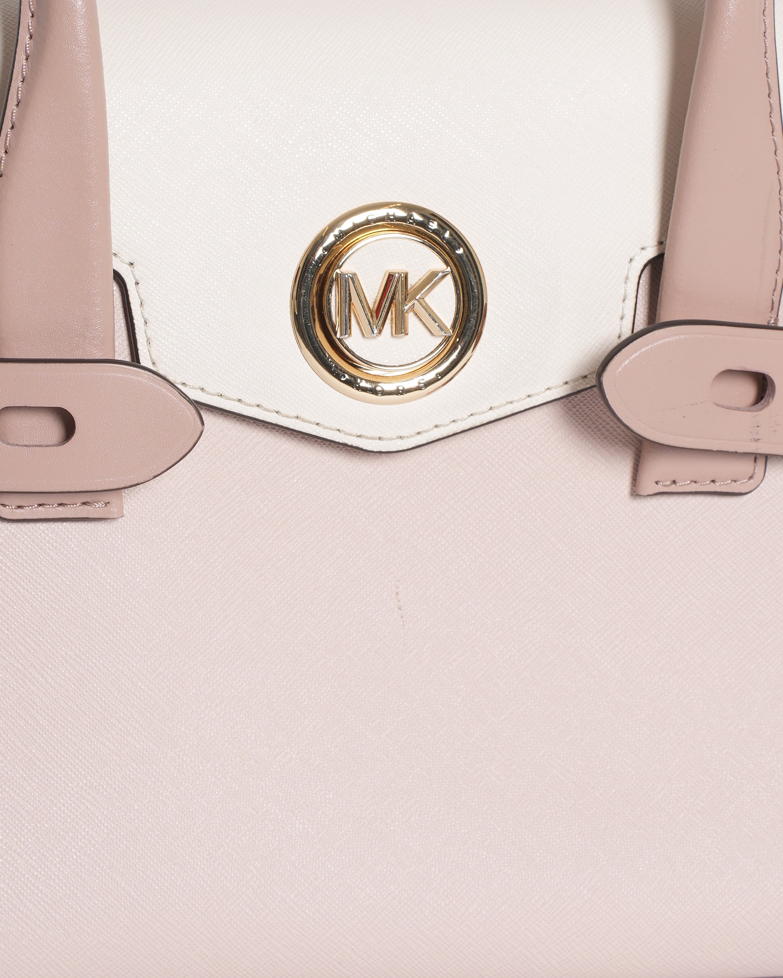 MK Carmen Bag In Pink & White