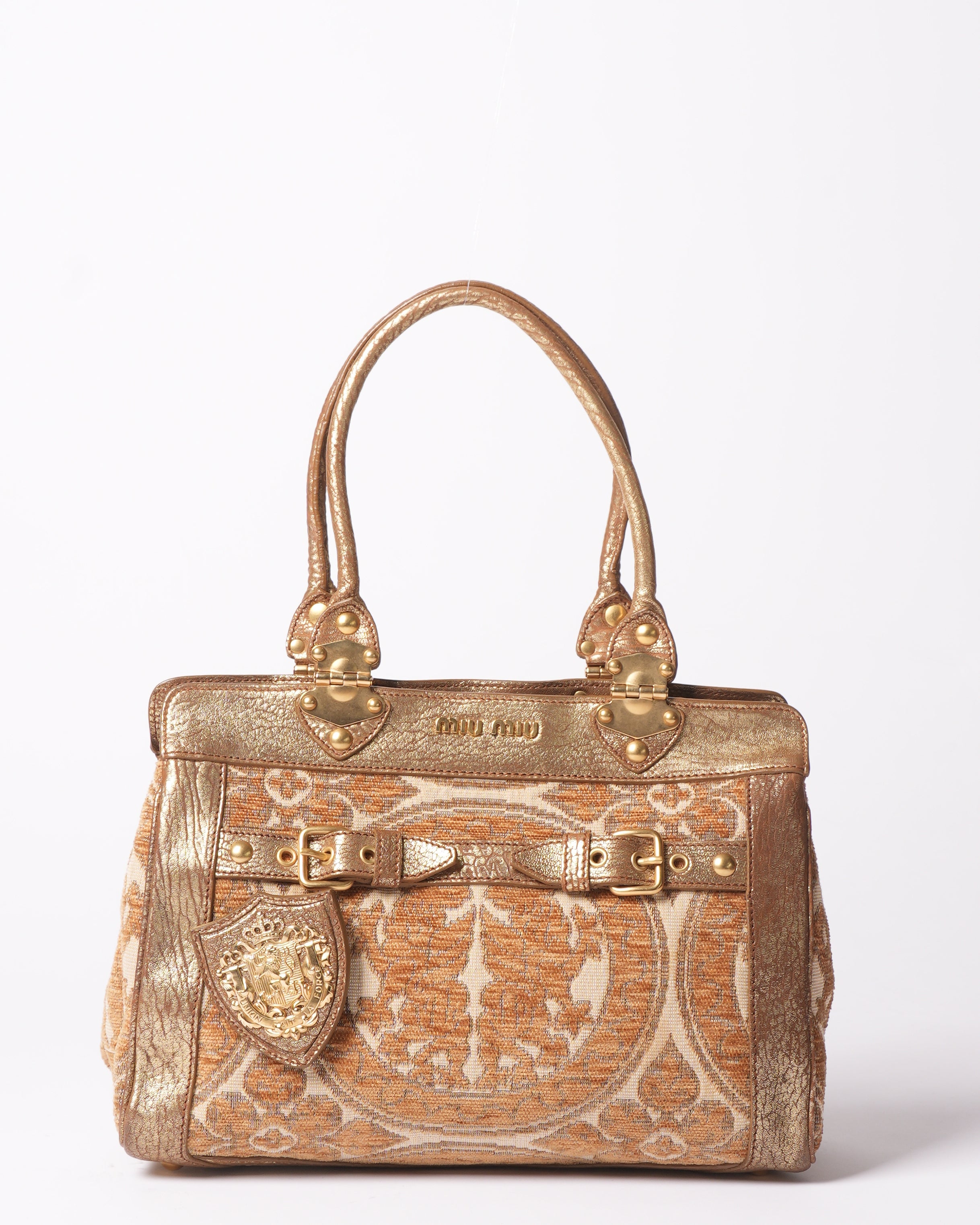 Miu Miu golden bag