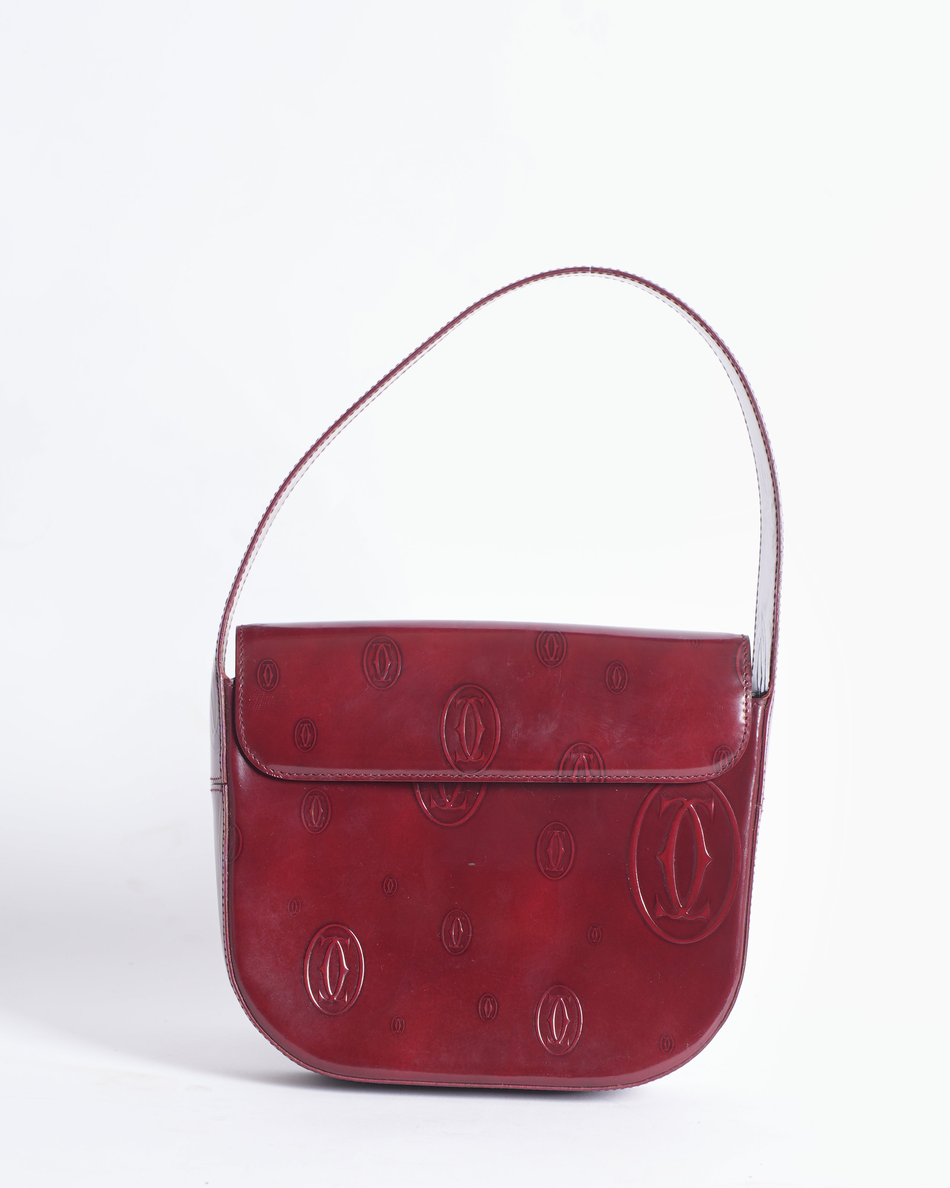 Cartier Maroon Bag