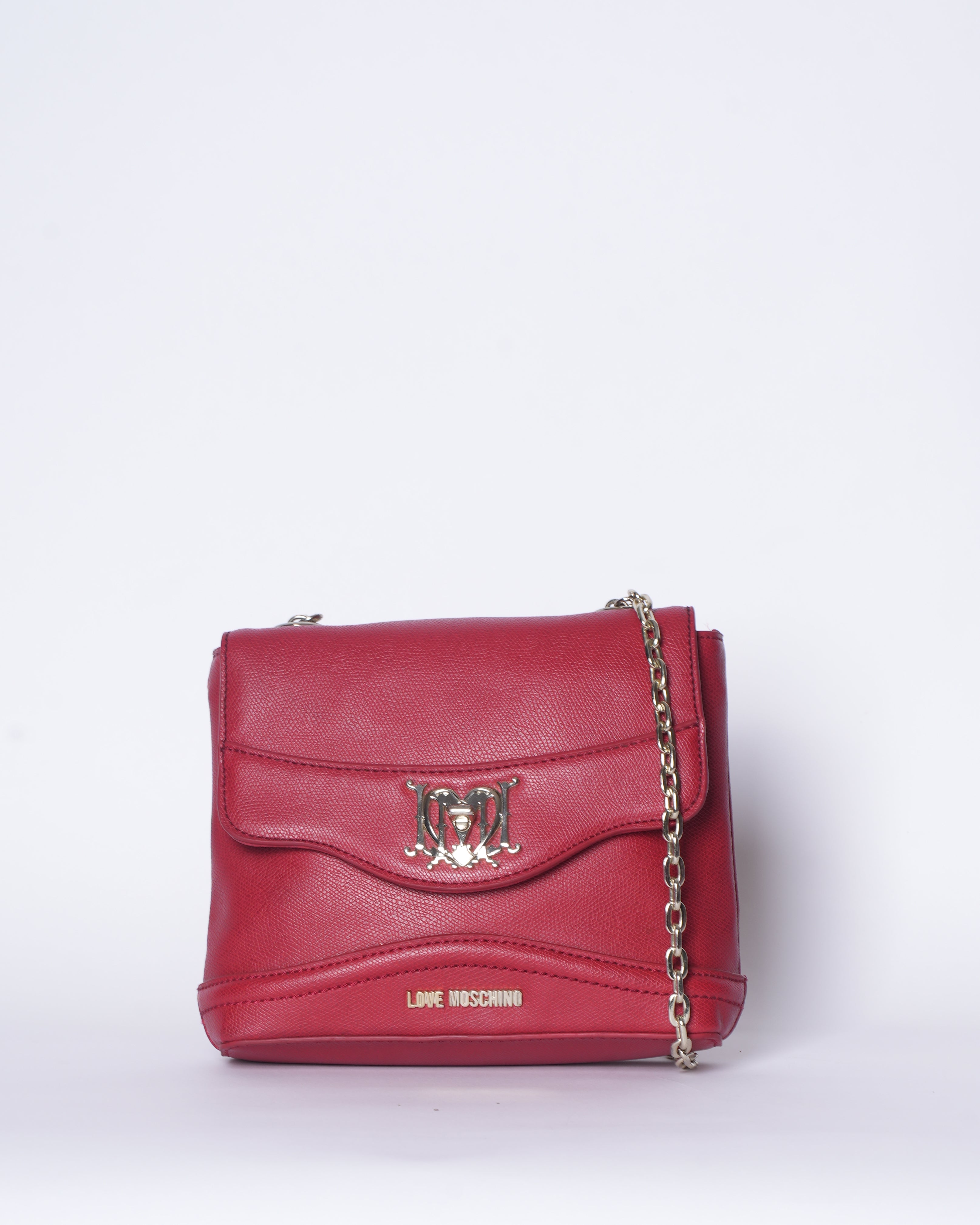 Love Moschino Crossbody In Red