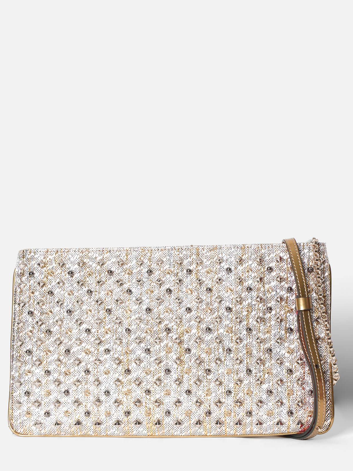 Christian Louboutin NV Clutch With Spikes