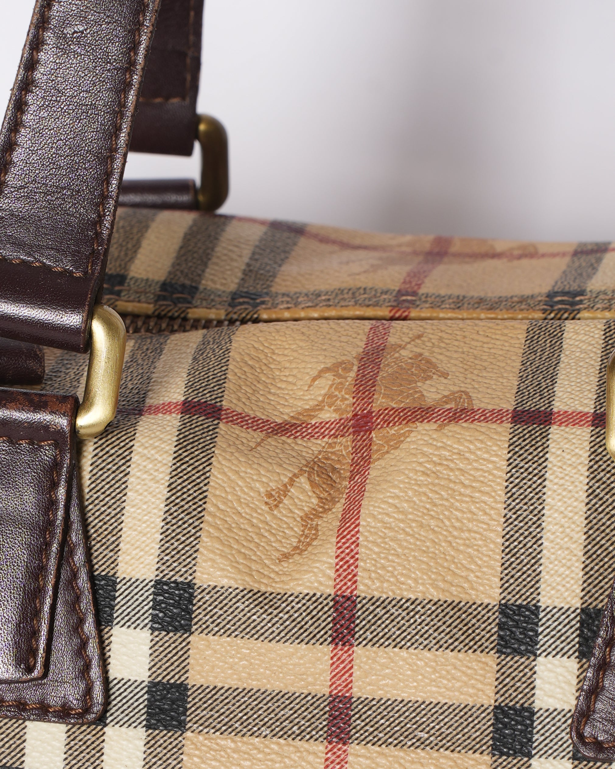 Burberry Nova Check Bowling Bag