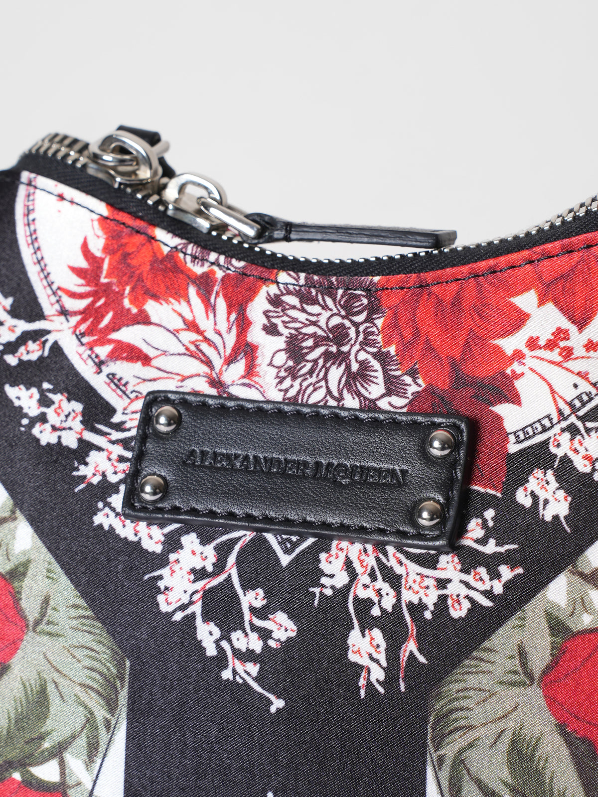 Alexander Mcqueen Floral Clutch