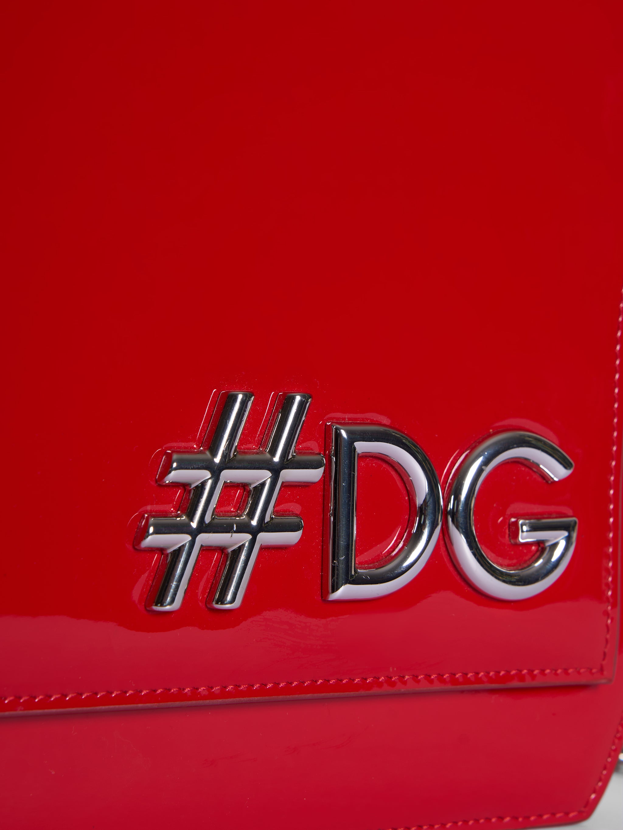 Dolce & Gabbana Patent Leather Shoulder Bag