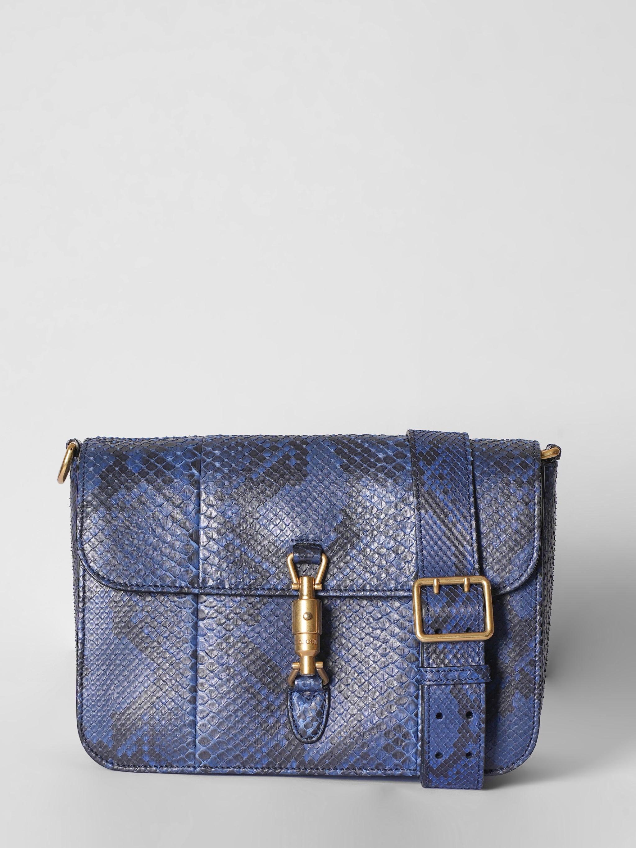 Gucci Soft Python Small Jackie Shoulder Bag