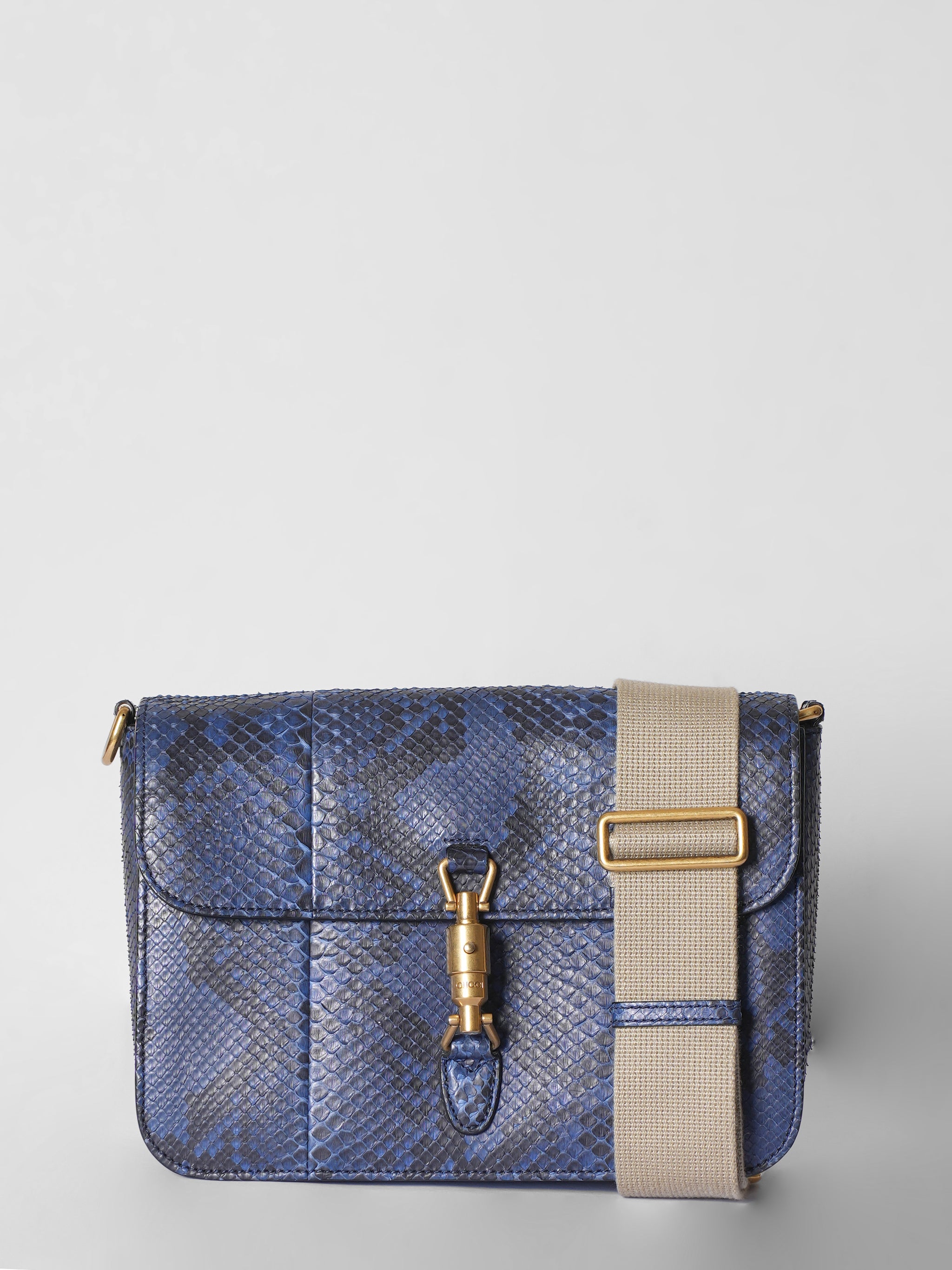 Gucci Soft Python Small Jackie Shoulder Bag