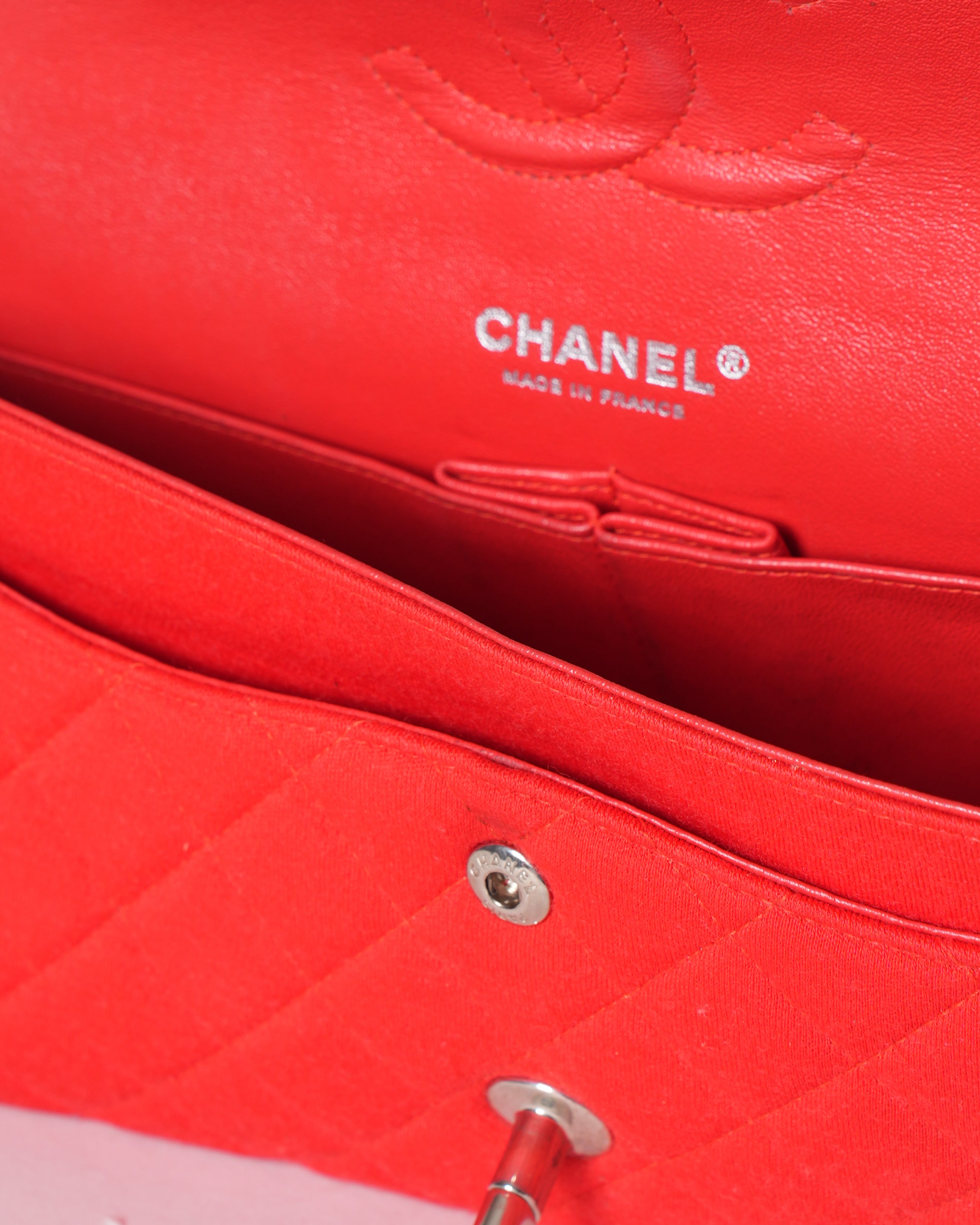 Chanel Red Classic Bag