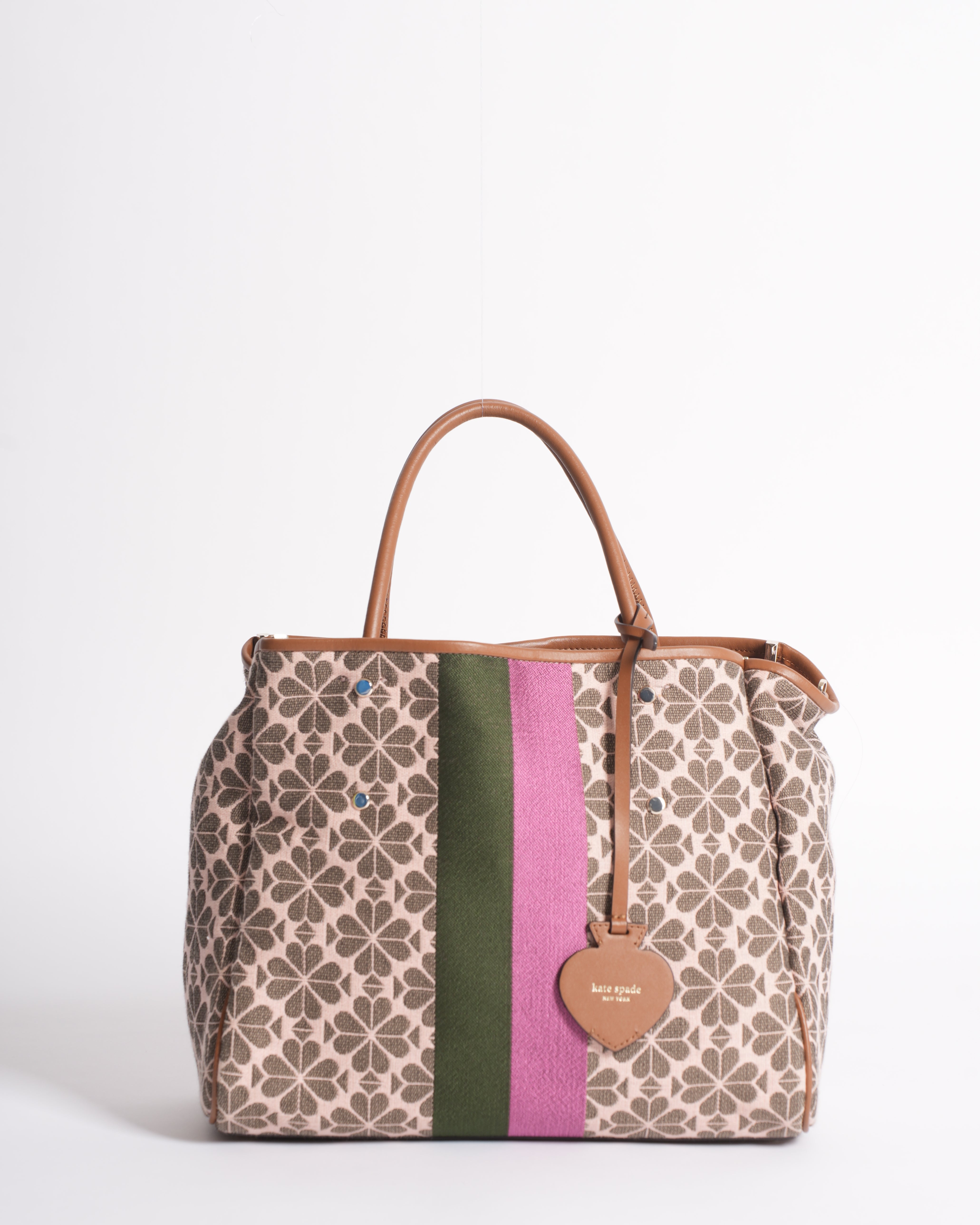 Kate Spade Pink Canvas Tote bag